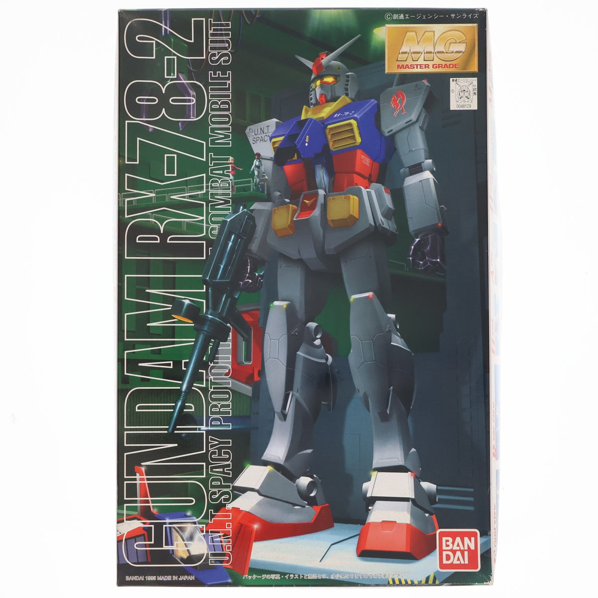 【中古即納】[PTM] MG 1/100 RX-78-2 ガンダム 機動戦士ガンダム プラモデル(0048129) バンダイ(19950731)