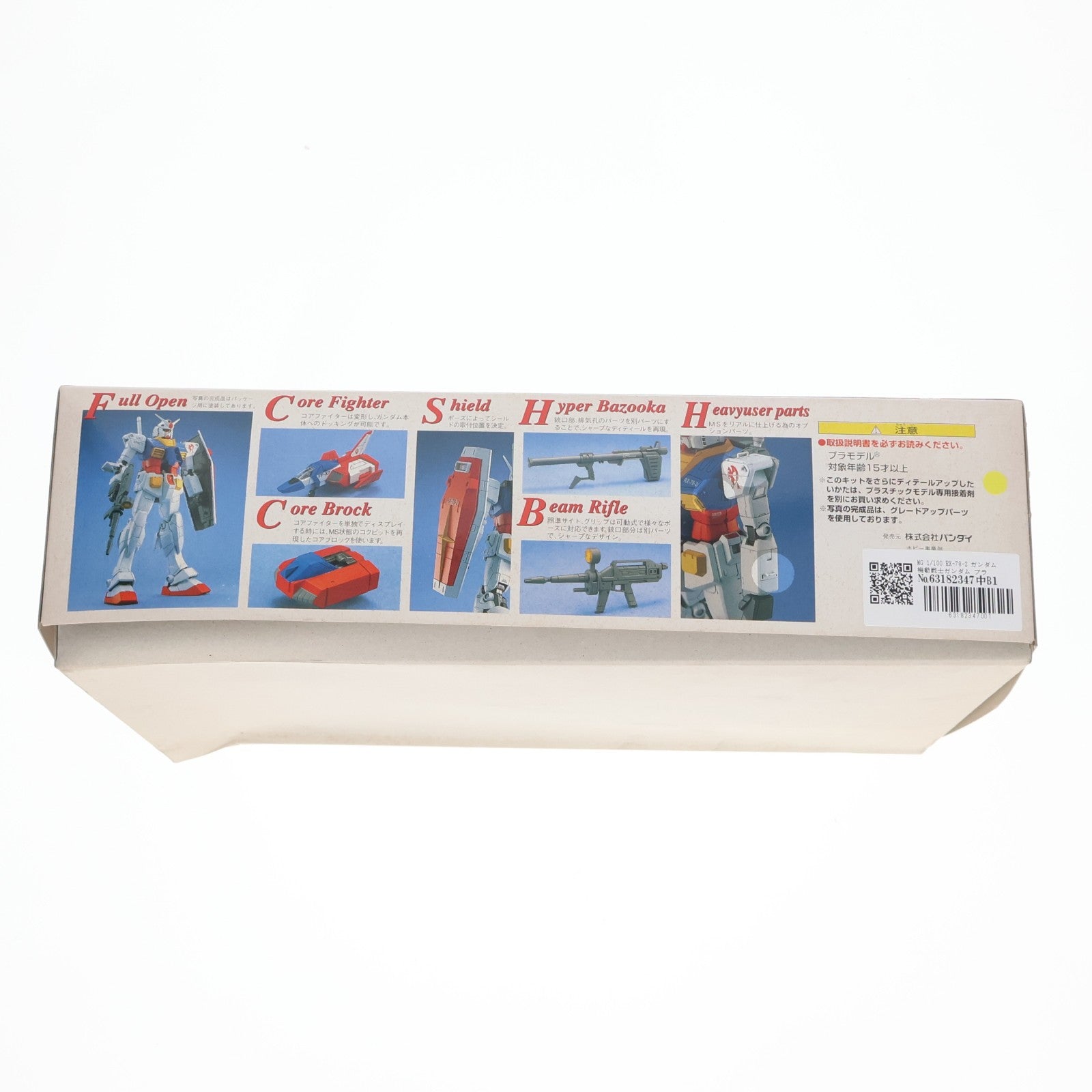 【中古即納】[PTM] MG 1/100 RX-78-2 ガンダム 機動戦士ガンダム プラモデル(0048129) バンダイ(19950731)