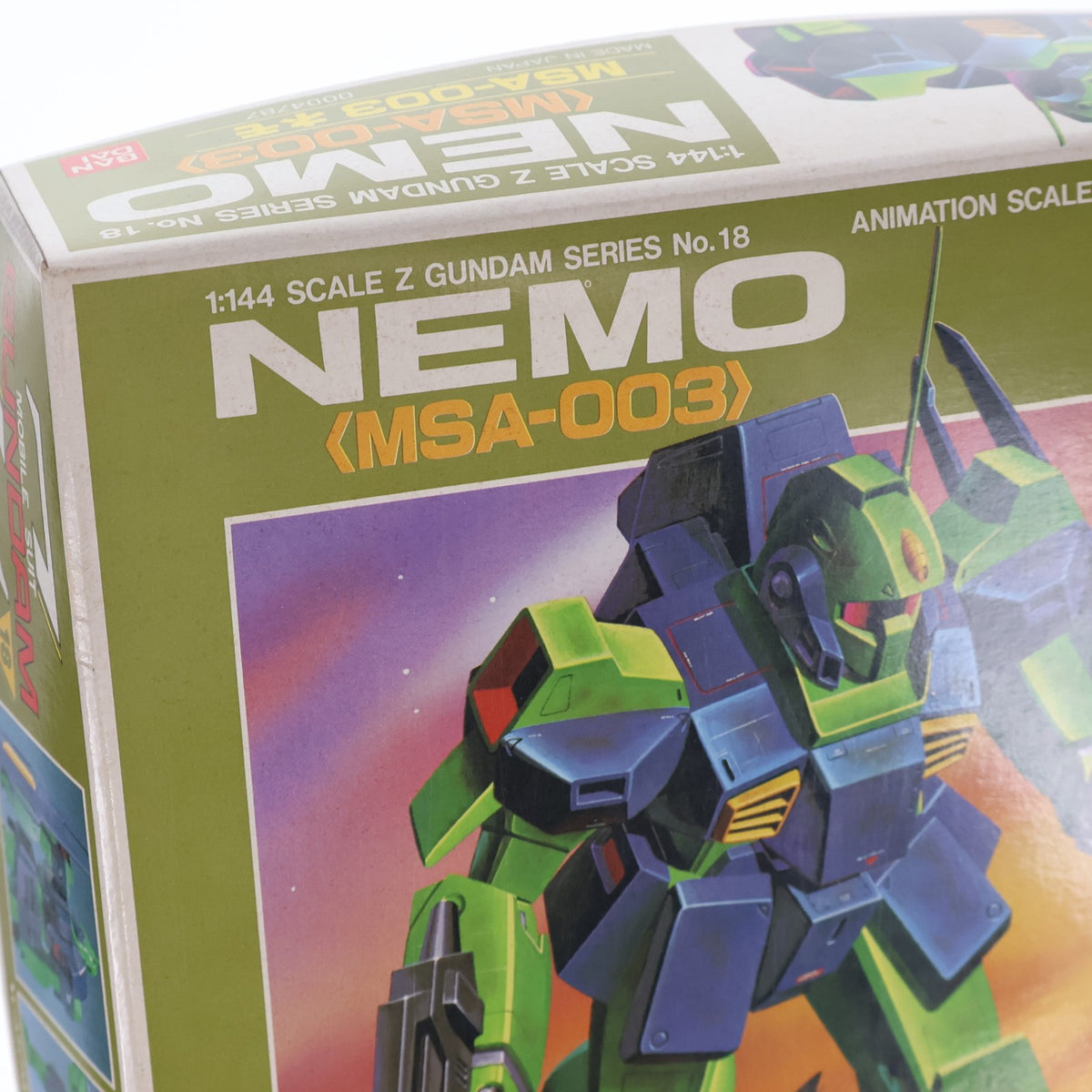 【中古即納】[PTM] 1/144 MSA-003 ネモ 機動戦士Zガンダム プラモデル バンダイ(19991231)