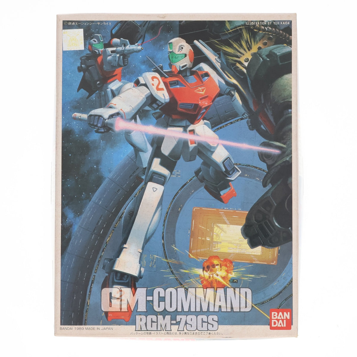 【中古即納】[PTM] 1/144 RGM-79GS ジム・コマンド 宇宙用 機動戦士ガンダム0080 ポケットの中の戦争 プラモデル バンダイ(19940101)