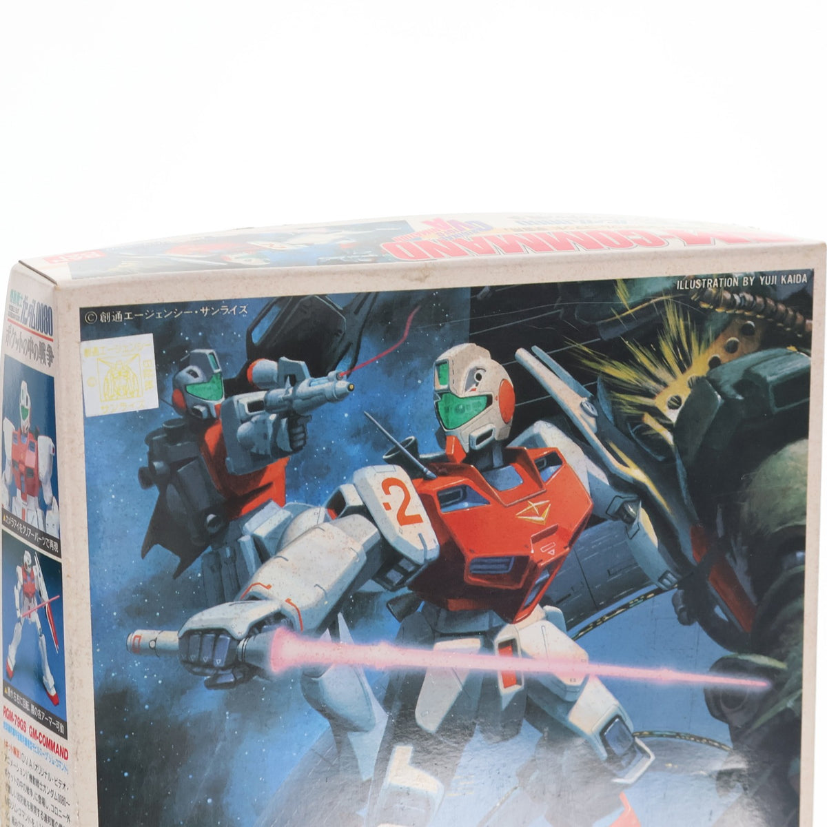 【中古即納】[PTM] 1/144 RGM-79GS ジム・コマンド 宇宙用 機動戦士ガンダム0080 ポケットの中の戦争 プラモデル バンダイ(19940101)