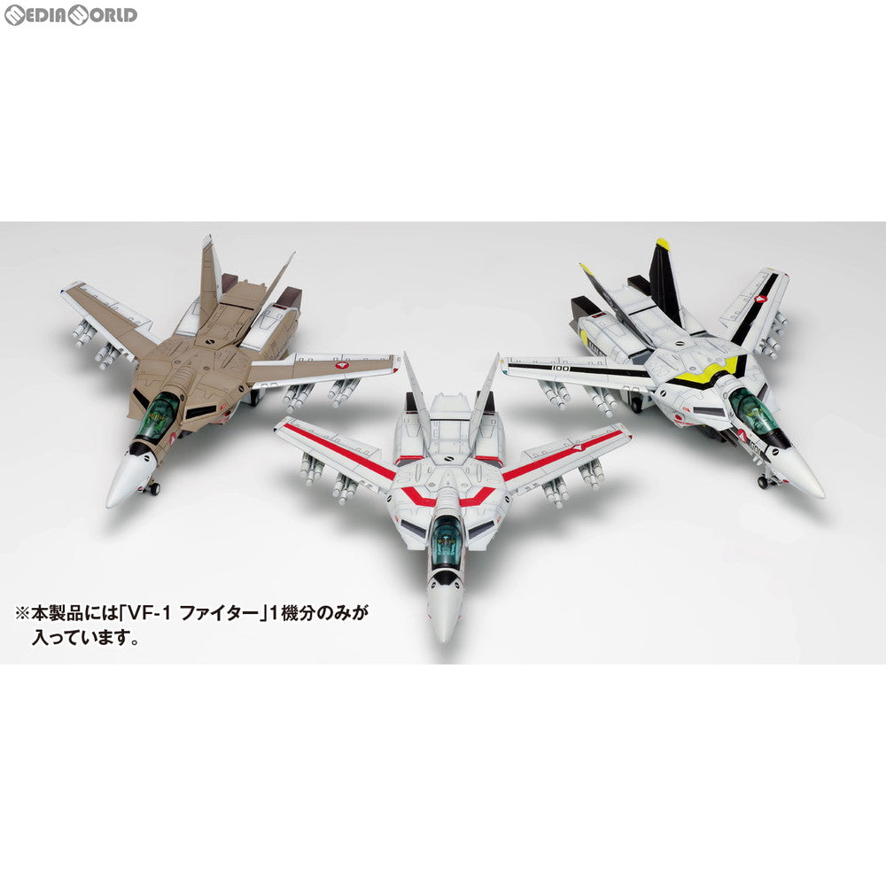 【中古即納】[PTM] 1/100 VF-1[A / J / S]ファイター マルチプレックス 超時空要塞マクロス プラモデル(MC-066) ウェーブ(WAVE)(20190831)