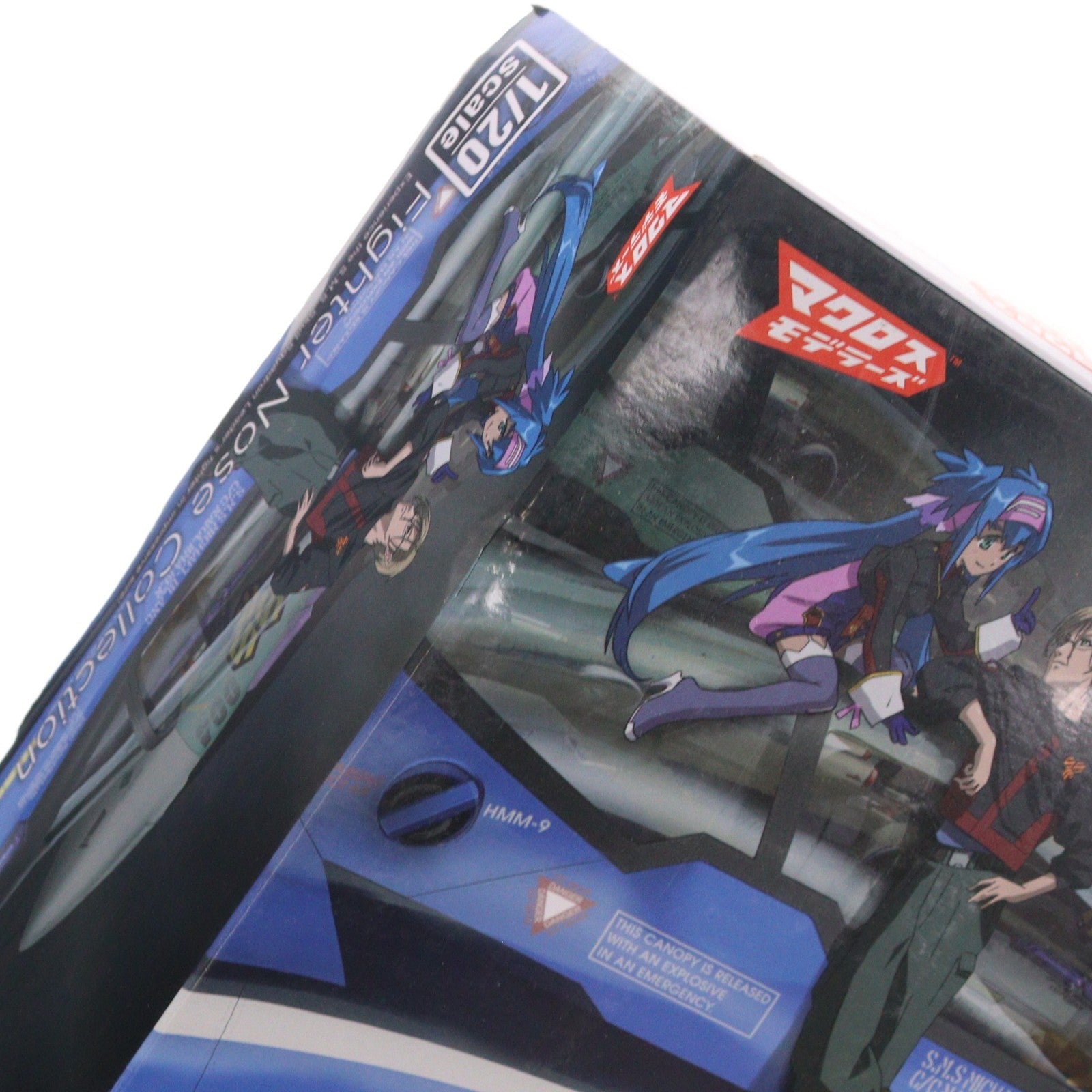【中古即納】[PTM] PLAMAX MF-61 minimum factory 機首コレクション 1/20 VF-25G(ミハエル・ブラン機) マクロスF(フロンティア) プラモデル マックスファクトリー(20221231)