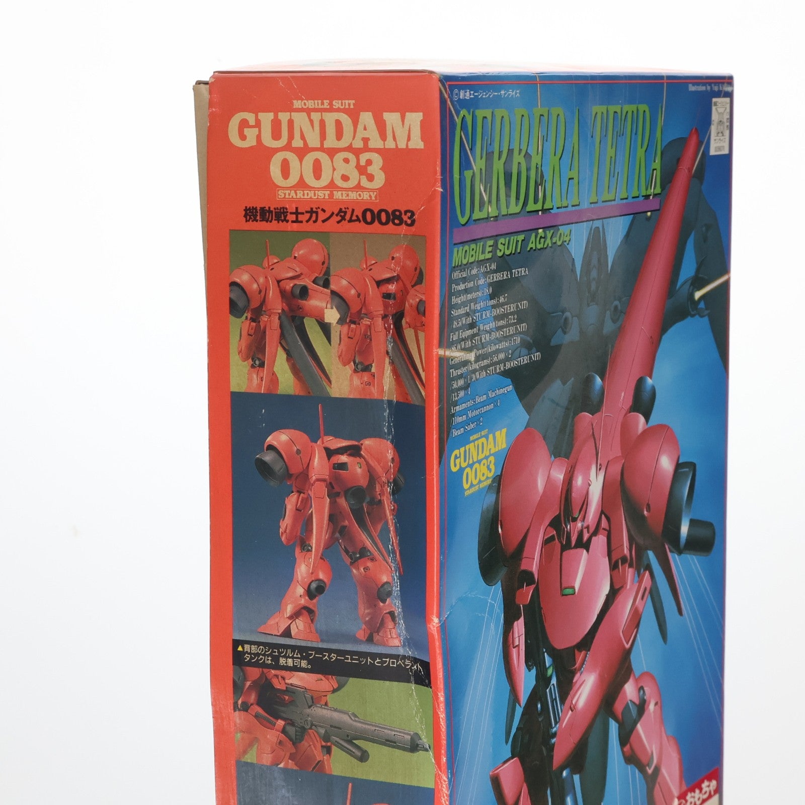 【中古即納】[PTM] 1/144 AGX-04 ガーベラテトラ 機動戦士ガンダム0083 STARDUST MEMORY(スターダストメモリー) シリーズ No.5 プラモデル(0036076) バンダイ(19991231)