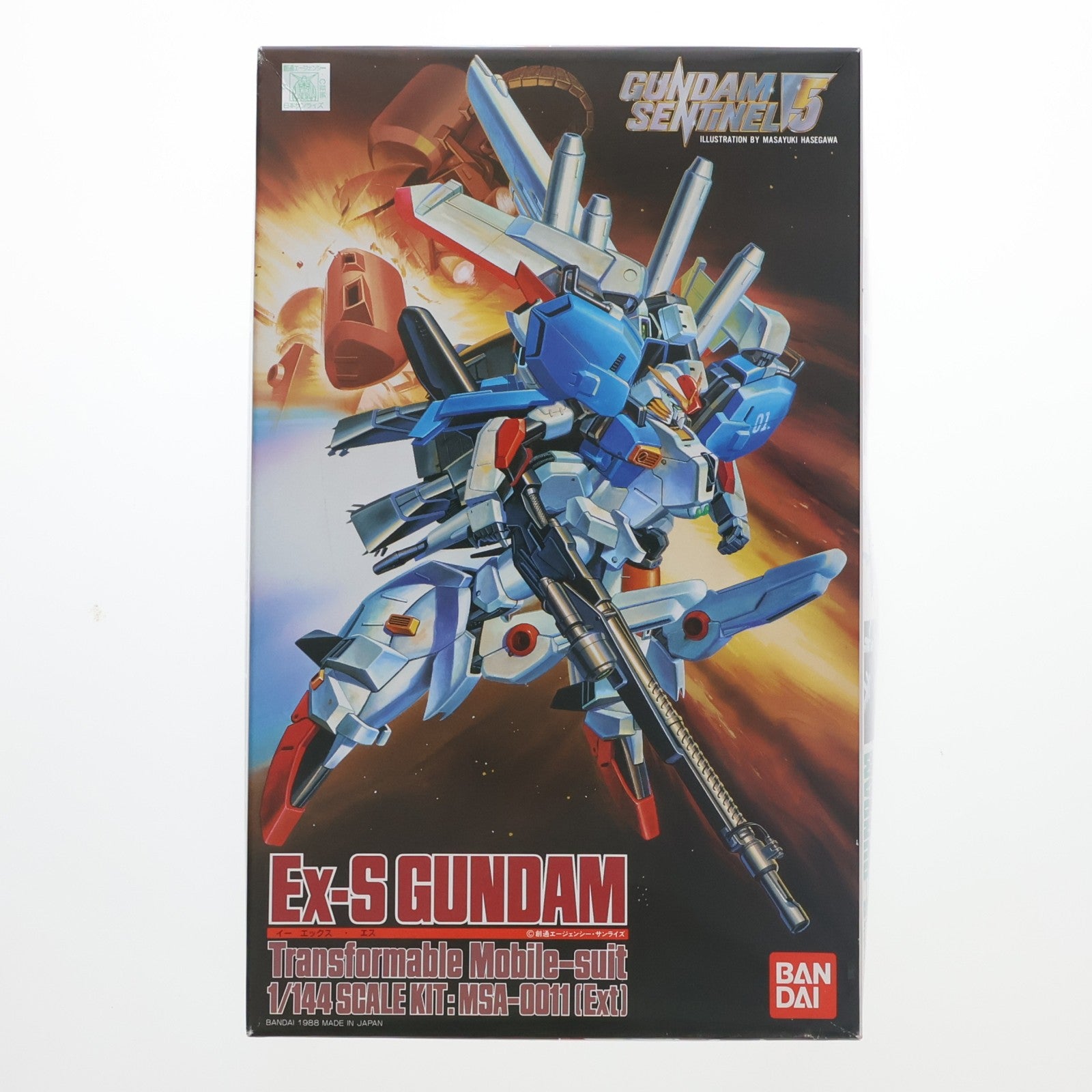 【中古即納】[PTM] 1/144 MSA-0011 Ex-S ガンダム ガンダム・センチネル プラモデル(0025052) バンダイ(20180410)