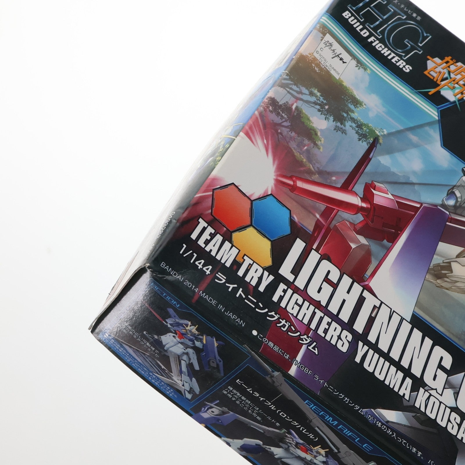 【中古即納】[PTM] HGBF 1/144 LGZ-91 ライトニングガンダム ガンダムビルドファイターズトライ プラモデル(0193283) バンダイ(20190129)