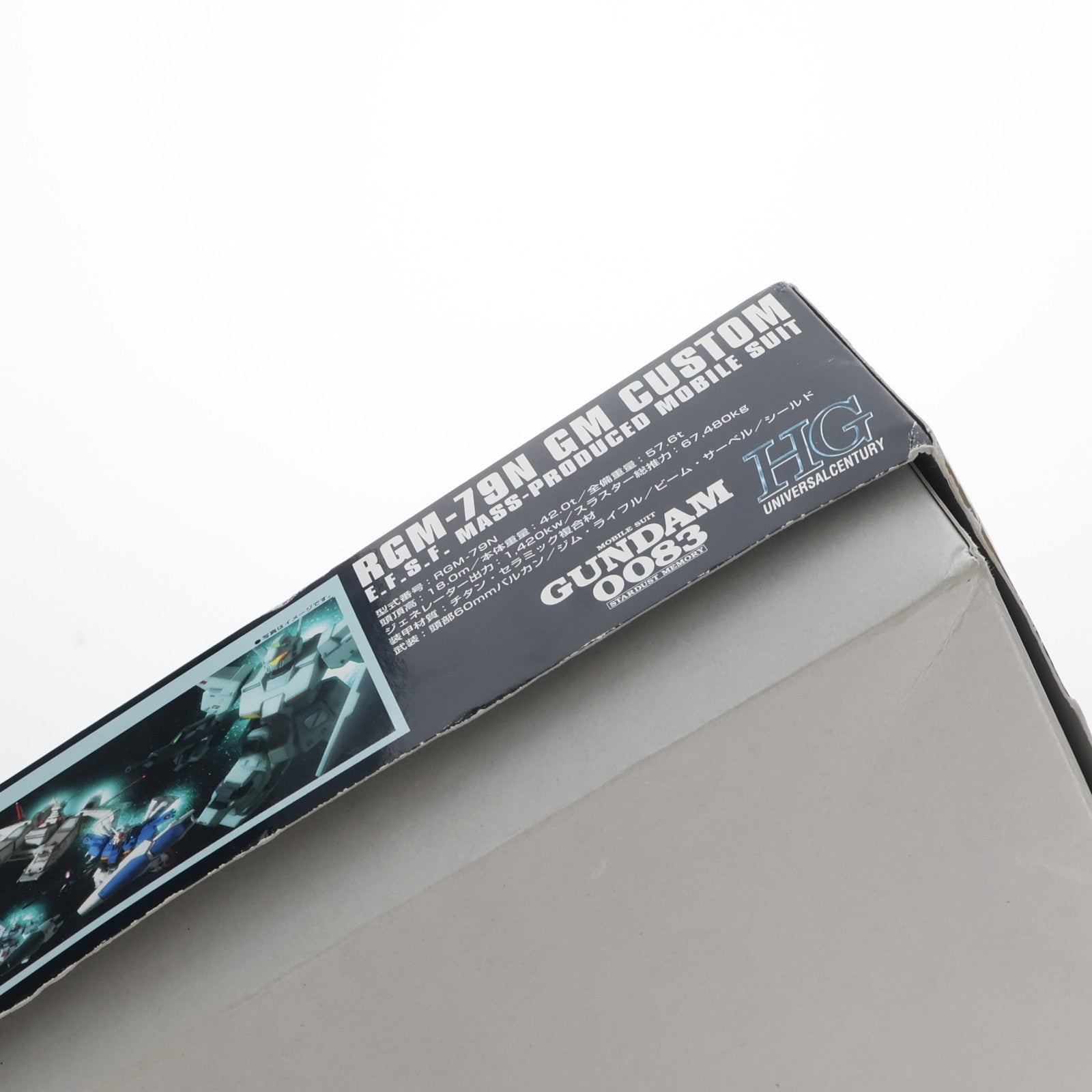 【中古即納】[PTM] HGUC 1/144 ジム・カスタム 機動戦士ガンダム0083 STARDUST MEMORY(スターダストメモリー) プラモデル バンダイスピリッツ(20240410)