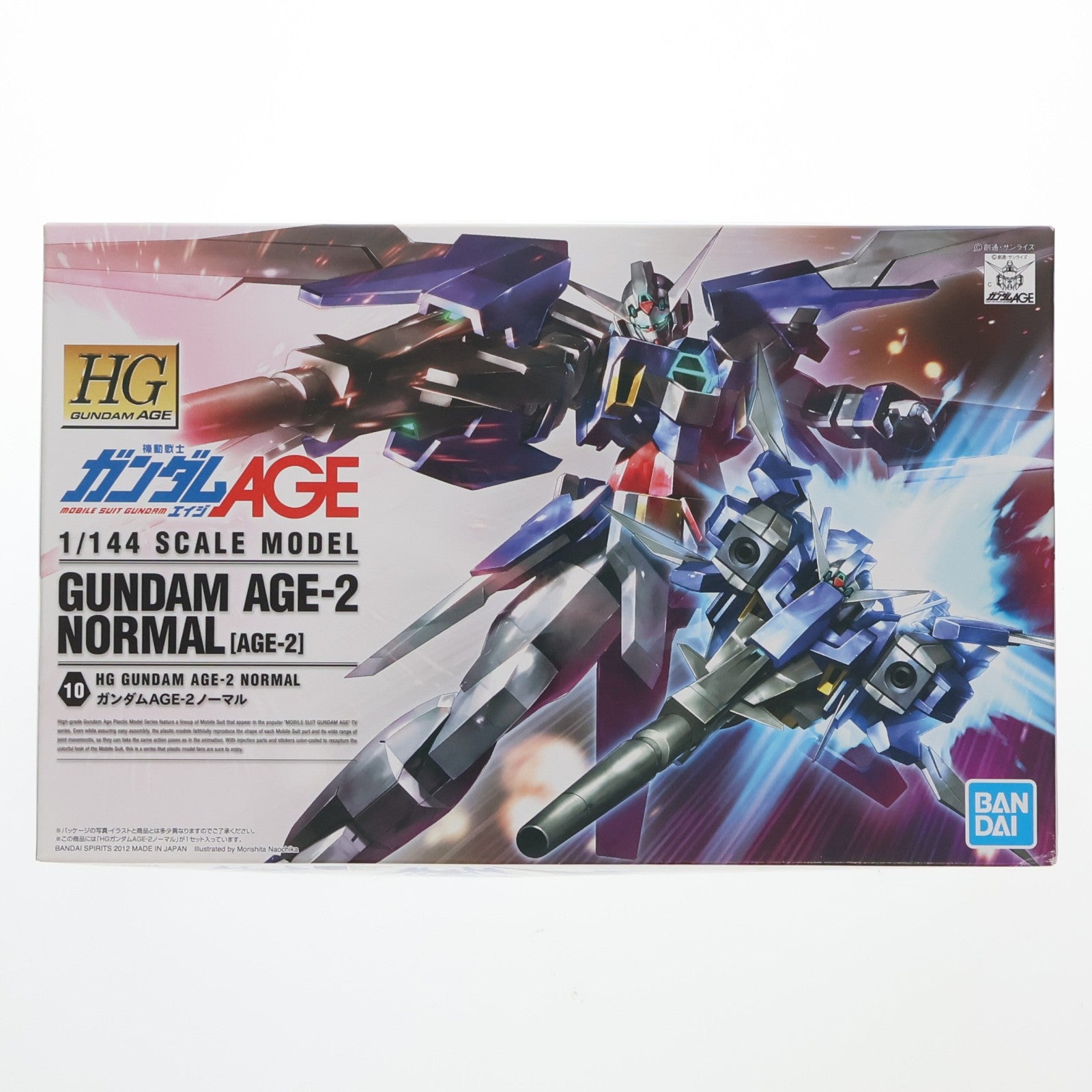 【中古即納】[PTM] (再販) HG 1/144 AGE-2 ガンダムAGE-2 ノーマル 機動戦士ガンダムAGE(エイジ) プラモデル(5058271) バンダイスピリッツ(20240926)