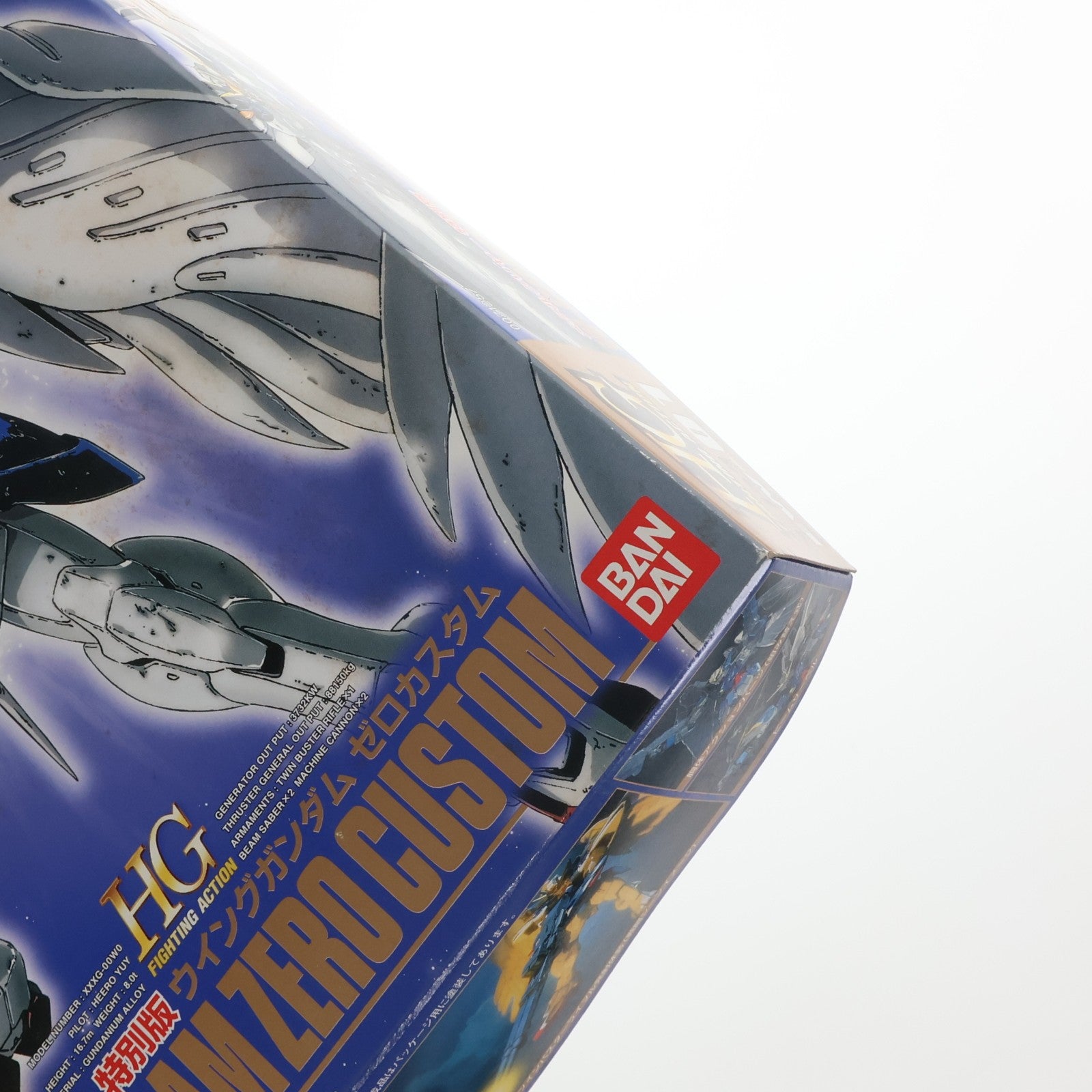 【中古即納】[PTM] HG 1/144 EW-01 XXXG-00W0 ウイングガンダム ゼロカスタム メタルクリヤー特別版 新機動戦記ガンダムW Endless Waltz(エンドレスワルツ) プラモデル(0071257) バンダイ(19981130)