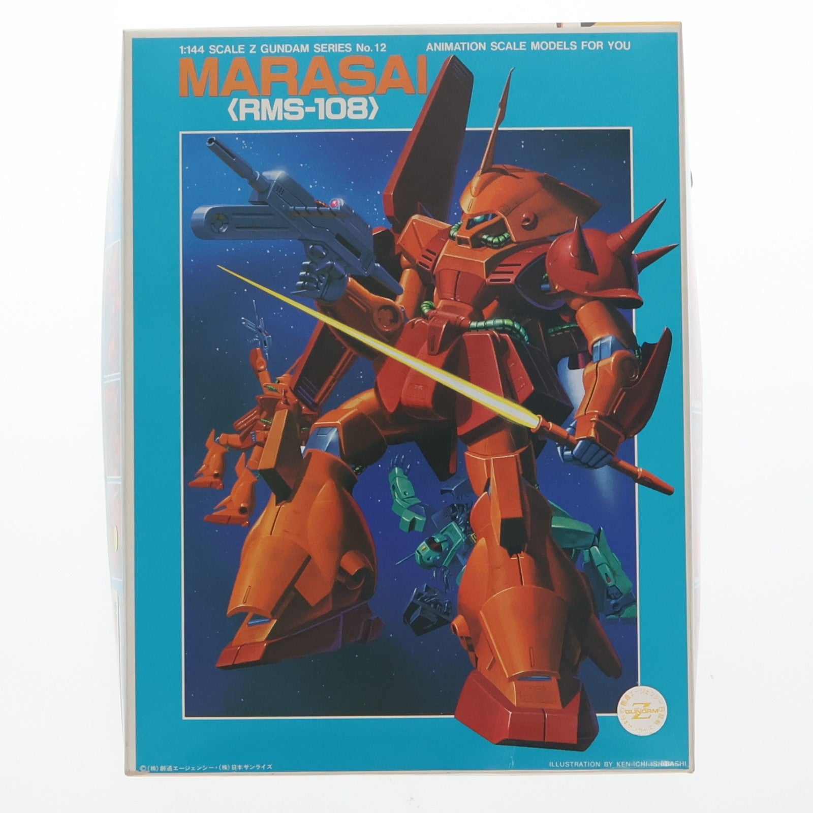 【中古即納】[PTM] 1/144 RMS-108 マラサイ 機動戦士Zガンダム シリーズ No.12 プラモデル(0504491) バンダイ(19941231)