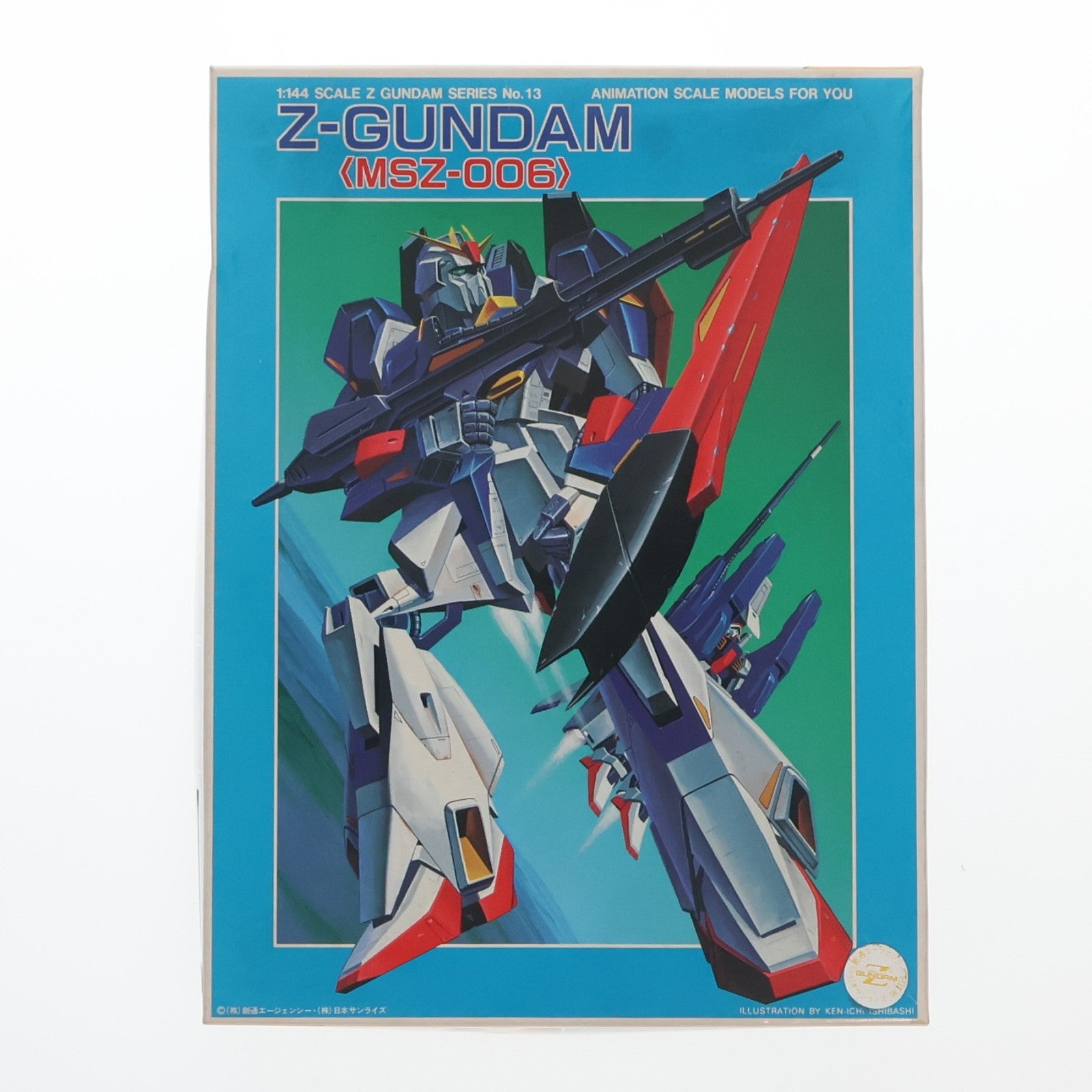 【中古即納】[PTM] 1/144 MSZ-006 ゼータガンダム 機動戦士Zガンダム シリーズNo.13 プラモデル(0504489) バンダイ(20160930)