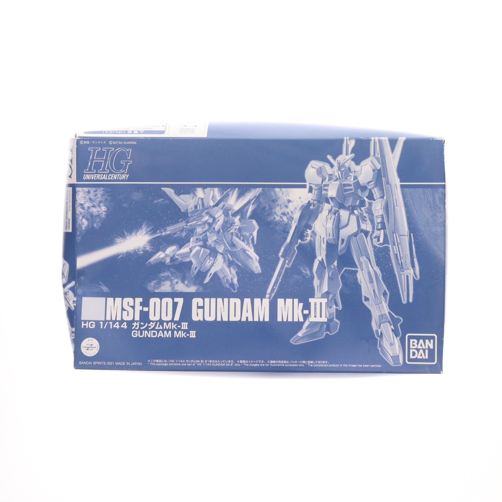 【中古即納】[PTM] プレミアムバンダイ限定 HGUC 1/144 MSF-007 ガンダムMk-III 機動戦士Zガンダム MSV プラモデル(5061411) バンダイスピリッツ(20210420)