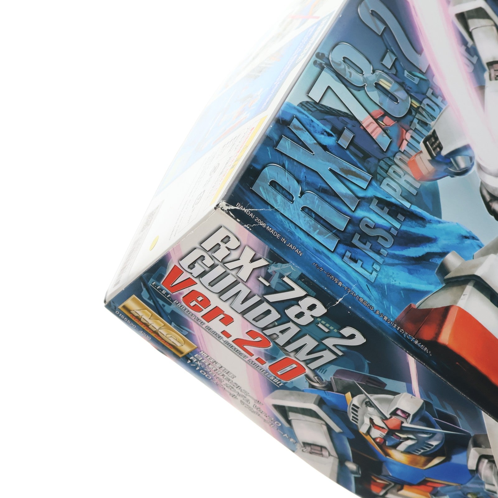 【中古即納】[PTM] MG 1/100 RX-78-2 ガンダム Ver.2.0 機動戦士ガンダム プラモデル(0155520) バンダイ(20080731)