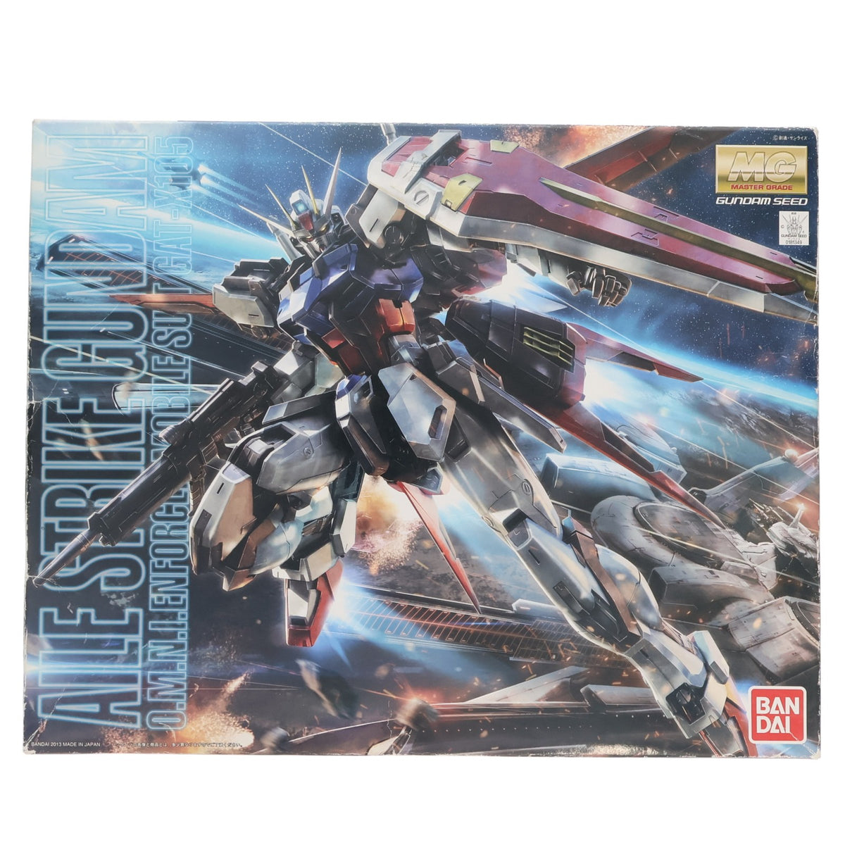 【中古即納】[PTM] MG 1/100 GAT-X105 エールストライクガンダム Ver.RM 機動戦士ガンダムSEED(シード) プラモデル(0181349) バンダイ(20200926)