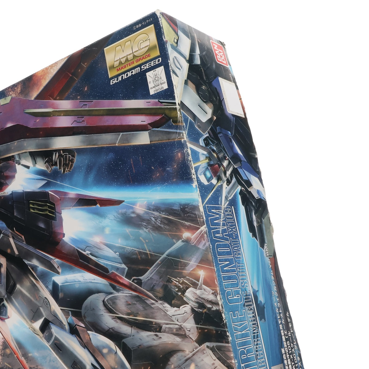 【中古即納】[PTM] MG 1/100 GAT-X105 エールストライクガンダム Ver.RM 機動戦士ガンダムSEED(シード) プラモデル(0181349) バンダイ(20200926)