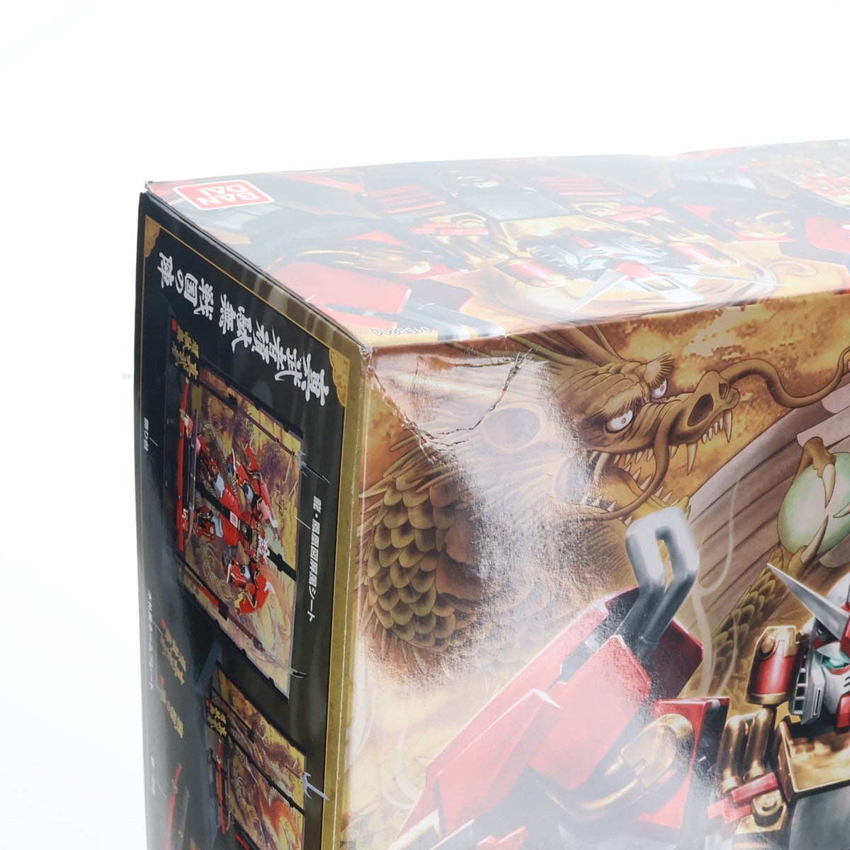 【中古即納】[PTM] MG 1/100 真武者頑駄無(シンムシャガンダム) 戦国の陣 ガンダム無双 プラモデル(0158211) バンダイ(20090312)