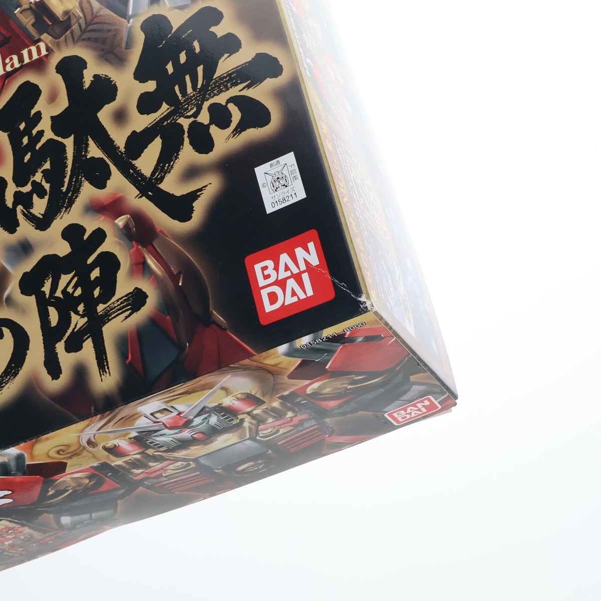 【中古即納】[PTM] MG 1/100 真武者頑駄無(シンムシャガンダム) 戦国の陣 ガンダム無双 プラモデル(0158211) バンダイ(20090312)