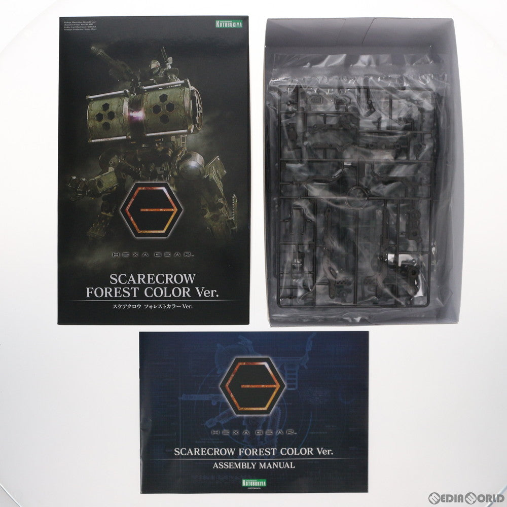 【中古即納】[PTM] ヘキサギア 1/24 スケアクロウ フォレストカラーVer. プラモデル(HG081) コトブキヤ(20210116)