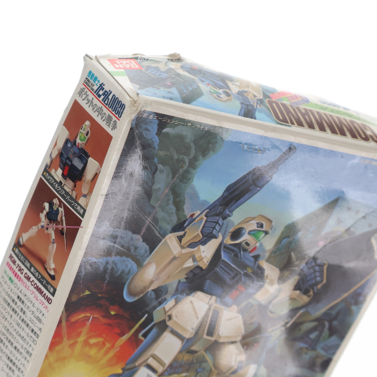 【中古即納】[PTM] 1/144 RGM-79G ジム・コマンド 機動戦士ガンダム0080 ポケットの中の戦争 プラモデル(0027309) バンダイ(19890430)