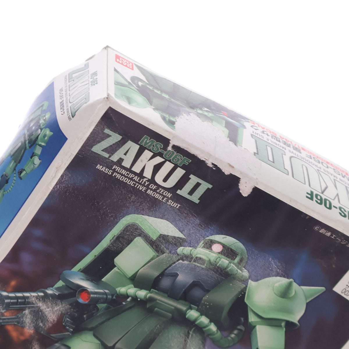 【中古即納】[PTM] FG 1/144 MS-06F 量産型ザクII 機動戦士ガンダム プラモデル(FG-03) バンダイ(20190821)