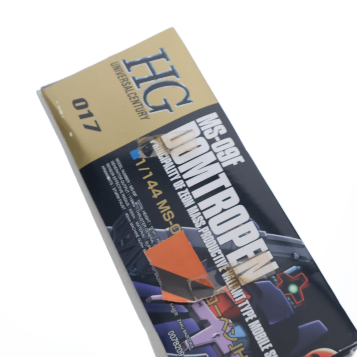 【中古即納】[PTM] HGUC 1/144 MS-09F ドムトローペン 機動戦士ガンダム0083 STARDUST MEMORY(スターダストメモリー) プラモデル バンダイ(20181130)