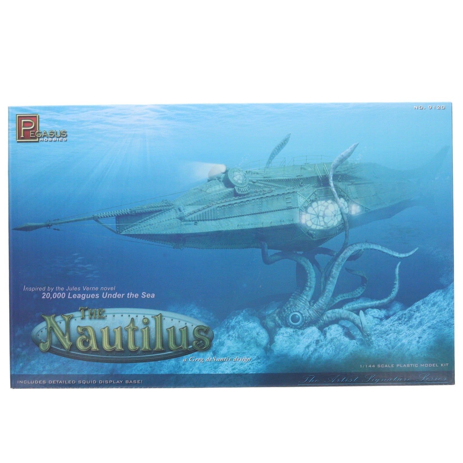 【中古即納】[PTM] 1/144 ノーチラス号 海底2万マイル プラモデル(PH9120) ペガサスホビー(20200719)