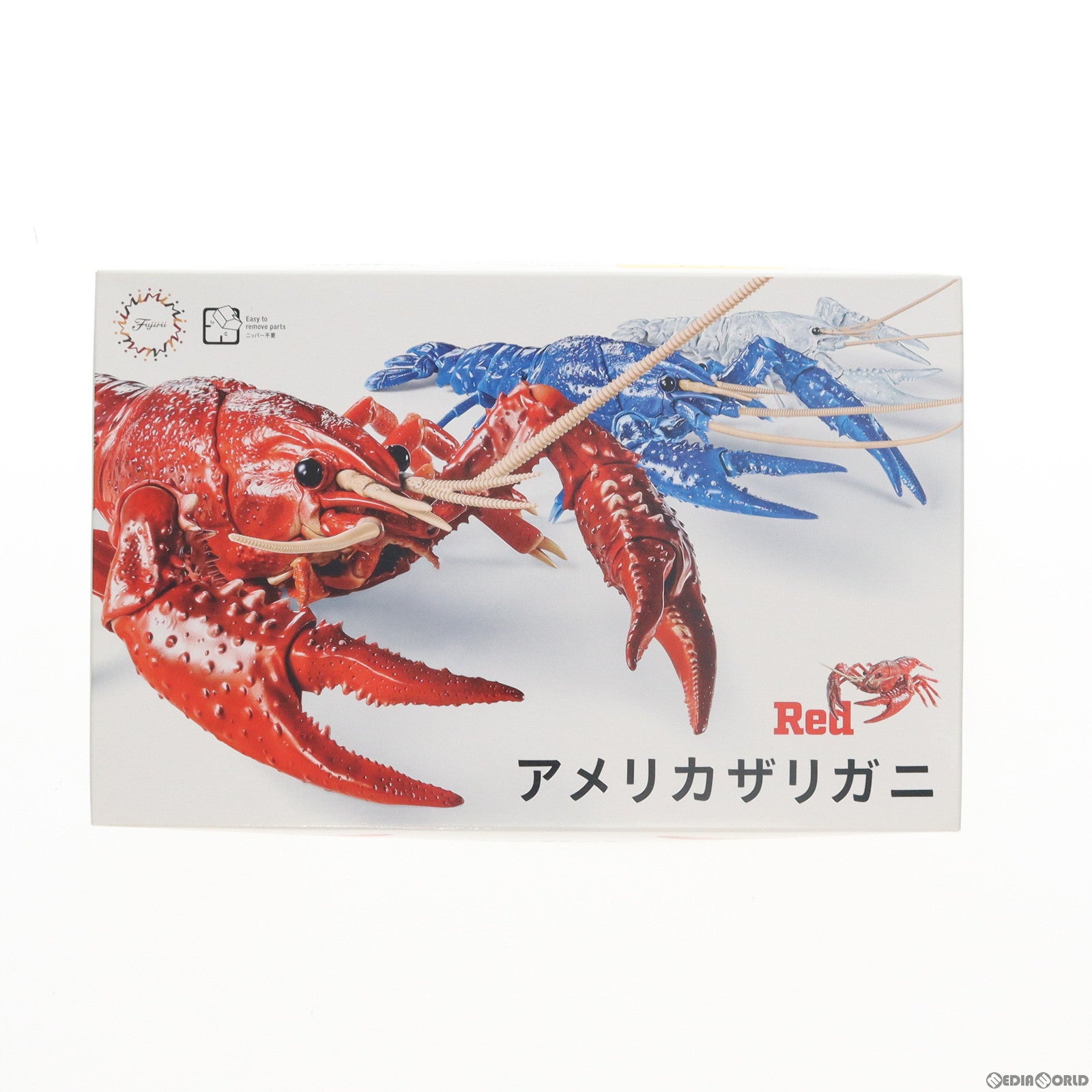 【中古即納】[PTM] いきもの編 アメリカザリガニ(レッド) 自由研究シリーズ No.24 プラモデル(170831) フジミ模型(FUJIMI)(20200201)