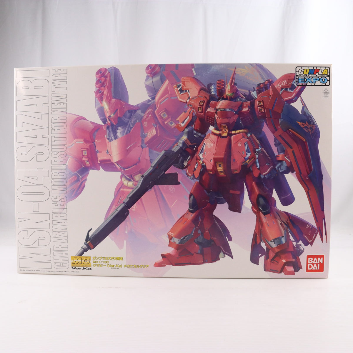 【中古即納】[PTM] ガンプラEXPO限定 MG 1/100 MSN-04 サザビー Ver.Ka メカニカルクリア 機動戦士ガンダム 逆襲のシャア プラモデル(0211978) バンダイ(20160811)