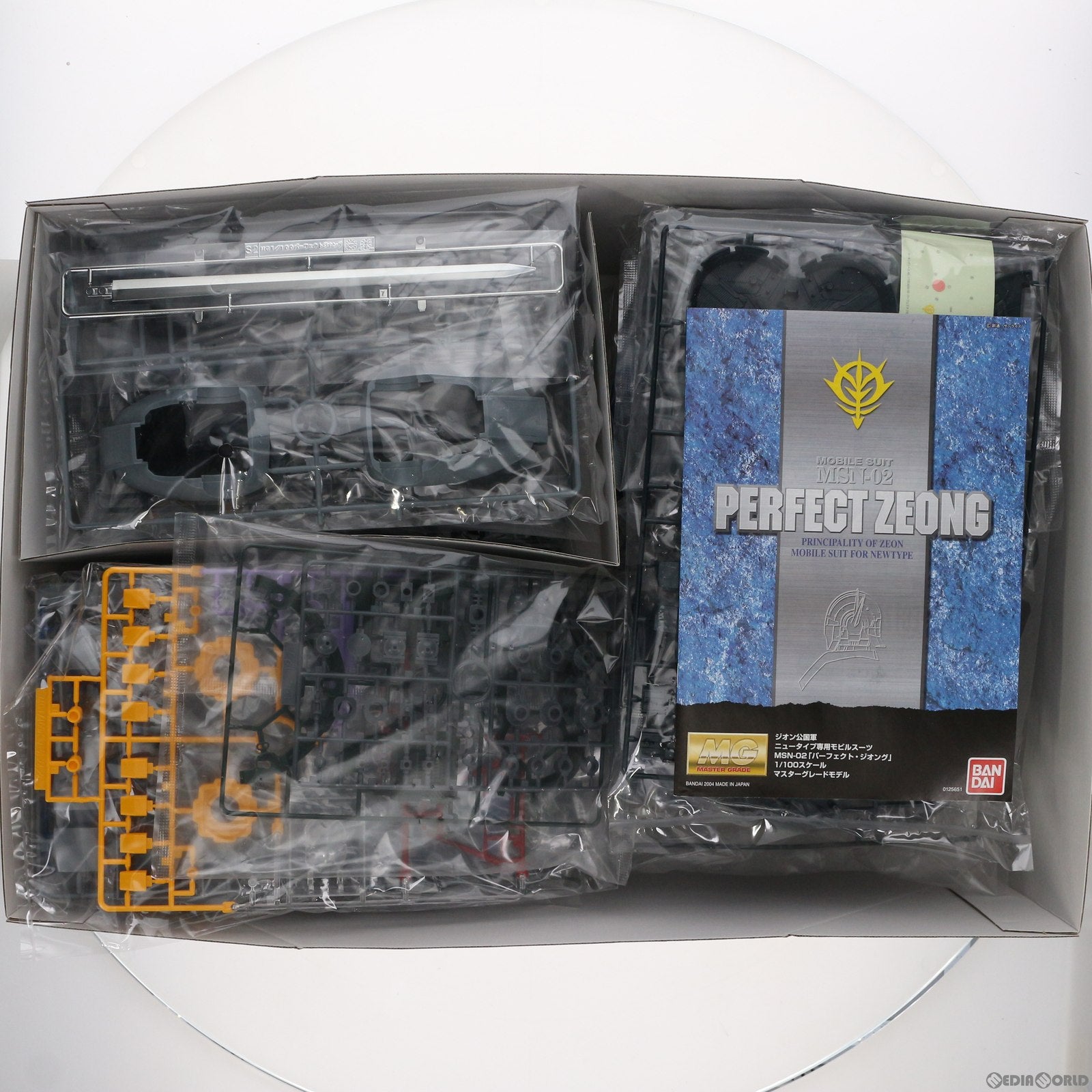 【中古即納】[PTM] MG 1/100 MSN-02 パーフェクトジオング 機動戦士ガンダム MSV プラモデル(0125651) バンダイ(20170908)
