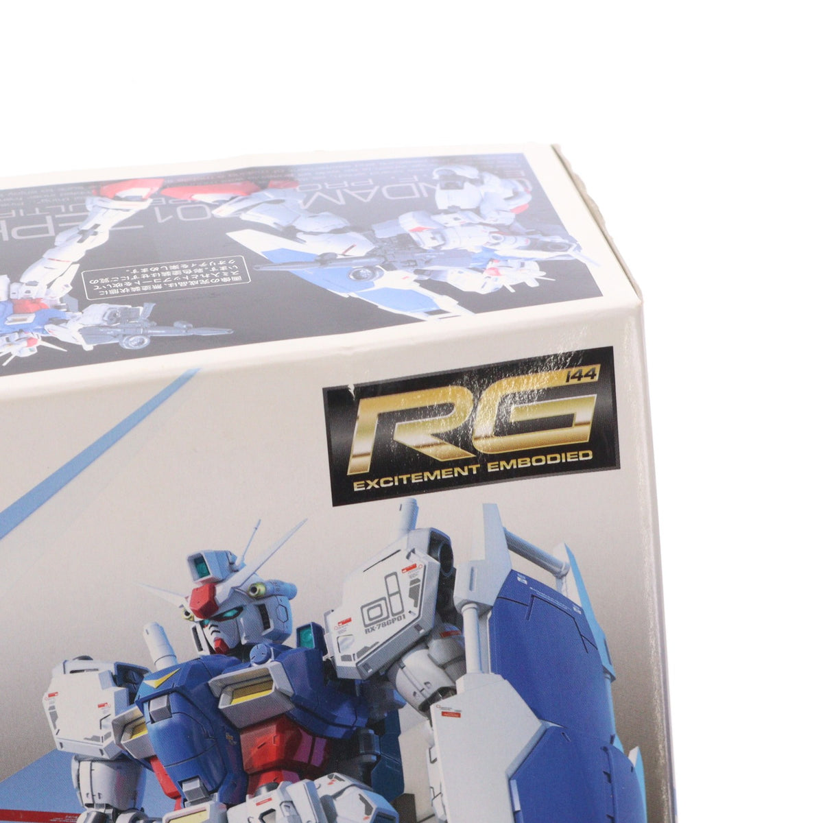【中古即納】[PTM] RG 1/144 RX-78 GP-01 ガンダム試作1号機 ゼフィランサス 機動戦士ガンダム0083 STARDUST MEMORY(スターダストメモリー) プラモデル(0182654) バンダイ(20130731)
