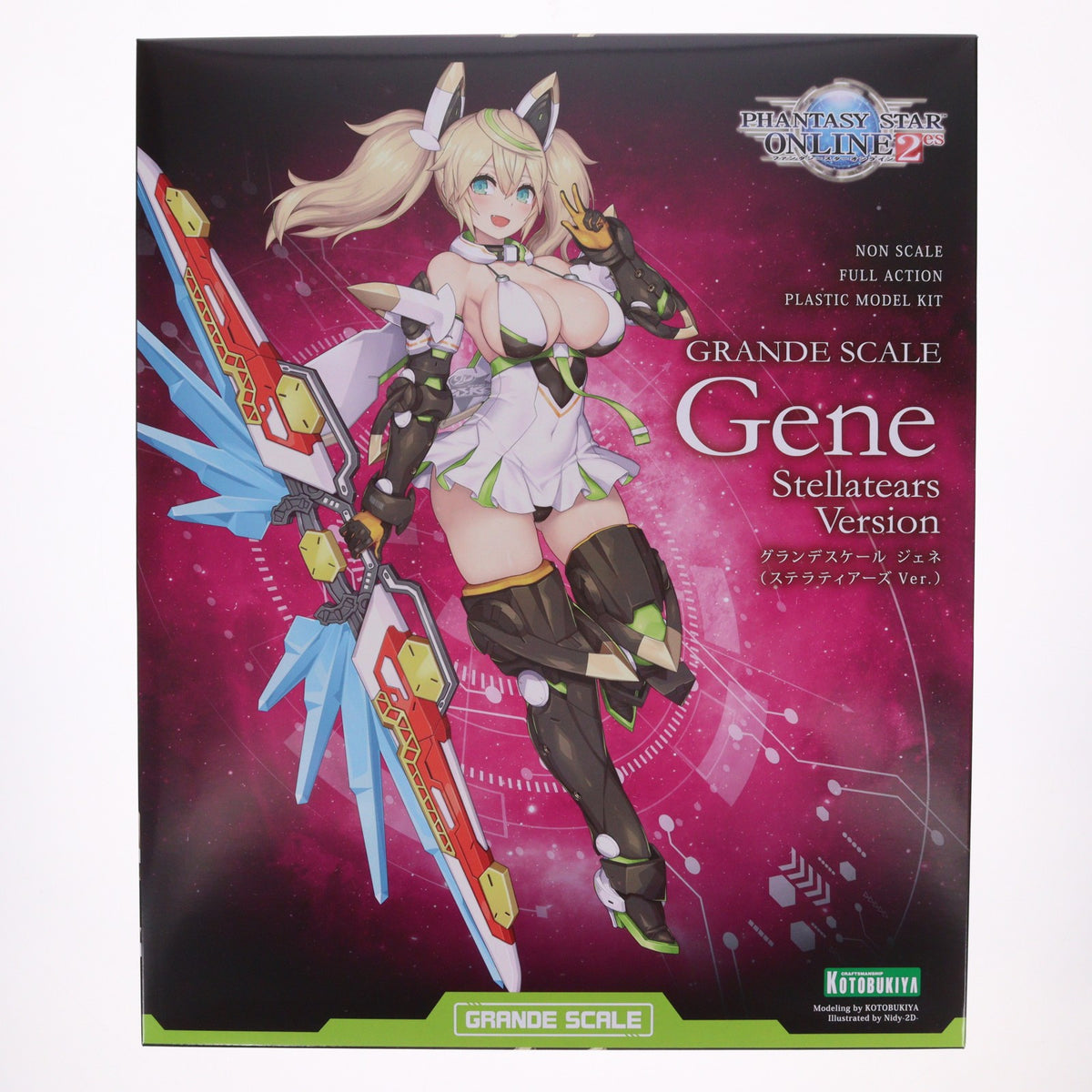 【中古即納】[PTM] コトブキヤショップ限定特典付属 グランデスケール ジェネ(ステラティアーズVer.) ファンタシースターオンライン2 es プラモデル(KP830) コトブキヤ(20260826)