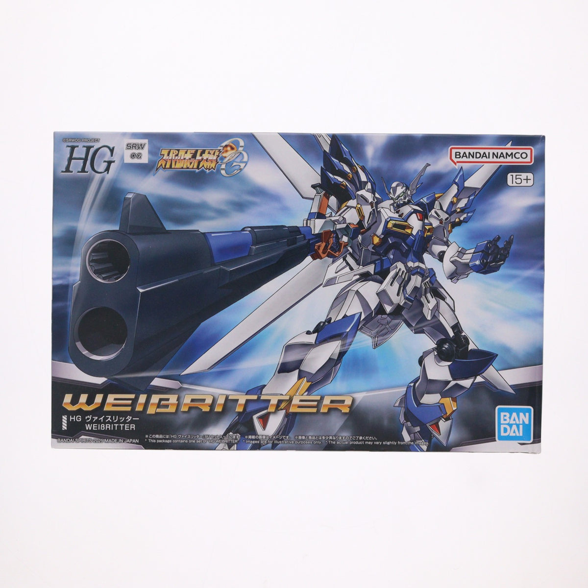 【中古即納】[PTM] HG ヴァイスリッター スーパーロボット大戦OG プラモデル(5068346) バンダイスピリッツ(20250308)