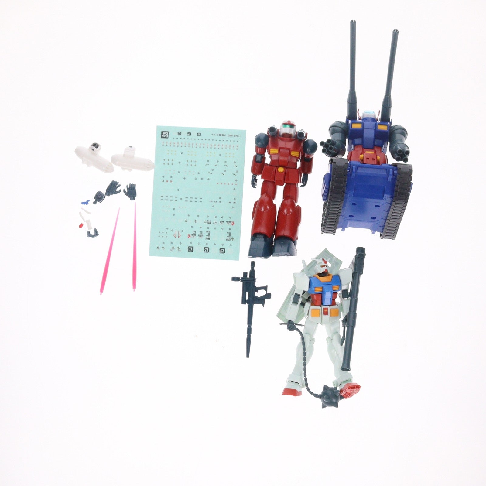 【中古即納】[PTM] HGUC 1/144 ガンダムV作戦セット(3体セット) 機動戦士ガンダム プラモデル(5060404) バンダイスピリッツ(20220831)