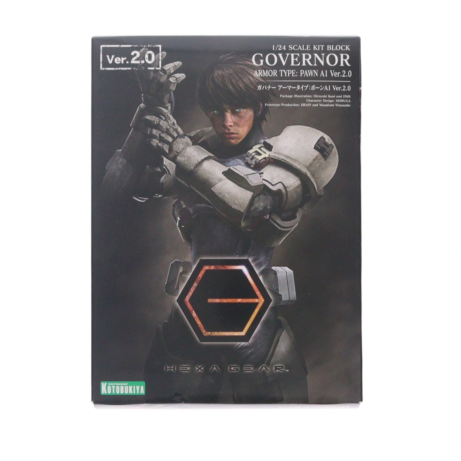 【中古即納】[PTM] ヘキサギア 1/24 ガバナー アーマータイプ:ポーンA1 Ver.2.0 プラモデル(HG130) コトブキヤ(20241228)