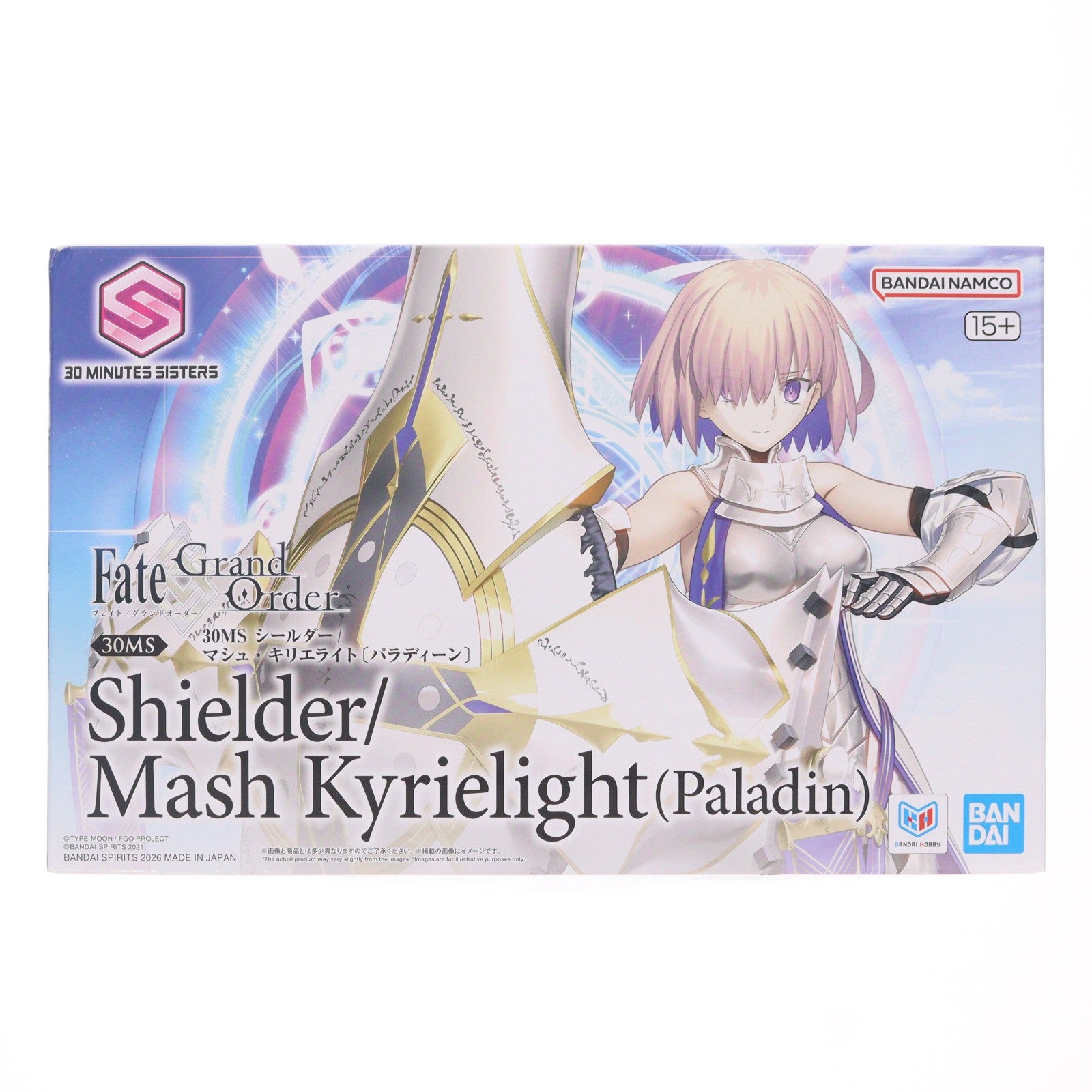 【中古即納】[PTM] 30MS シールダー/マシュ・キリエライト〔パラディーン〕 30 MINUTES SISTERS(サーティミニッツシスターズ) Fate/Grand Order(フェイト/グランドオーダー) プラモデル(2795560) バンダイスピリッツ(20260822)