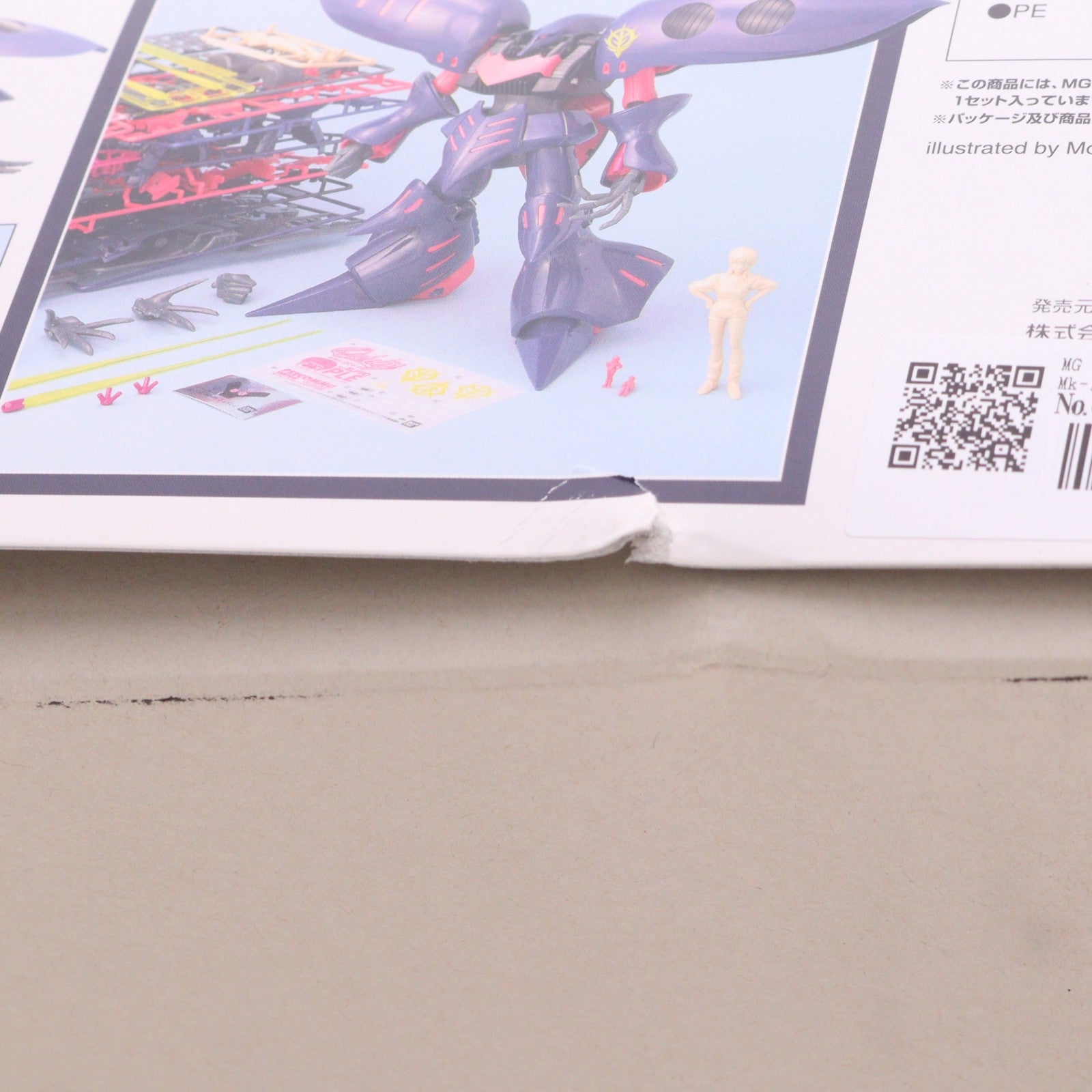 【中古即納】[PTM] MG 1/100 キュベレイMk-II(エルピー・プル専用機) 機動戦士ガンダムZZ(ダブルゼータ) プラモデル(0161398) バンダイ(20170802)