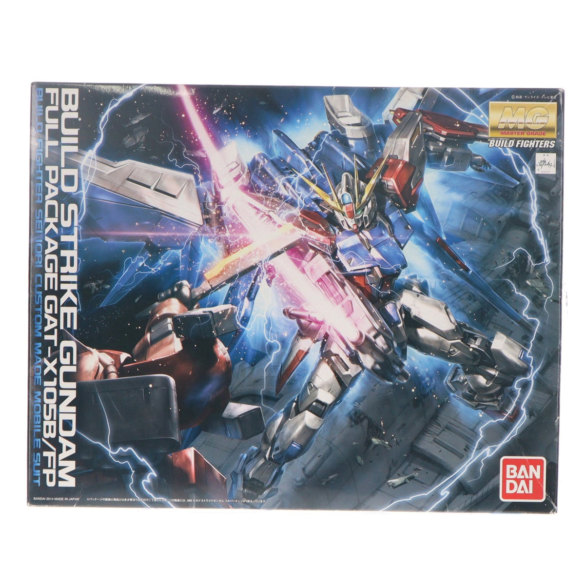 【中古即納】[PTM] MG 1/100 ビルドストライクガンダム フルパッケージ ガンダムビルドファイターズ プラモデル(0185183) バンダイ(20140131)
