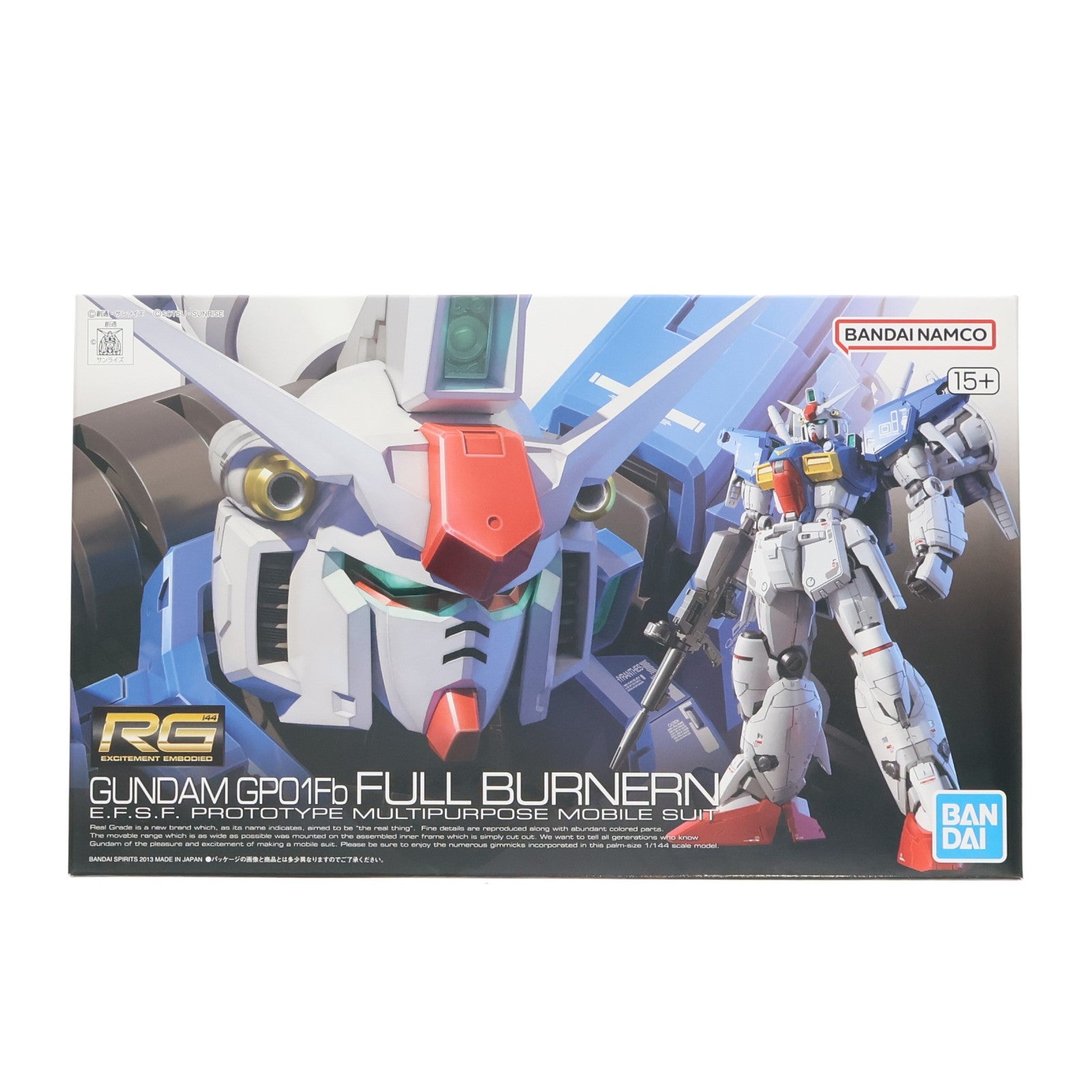 【中古即納】[PTM] (再販) RG 1/144 RX-78 GP-01Fb ガンダム試作1号機 フルバーニアン 機動戦士ガンダム0083 STARDUST MEMORY(スターダストメモリー) プラモデル(5061825) バンダイスピリッツ(20250827)