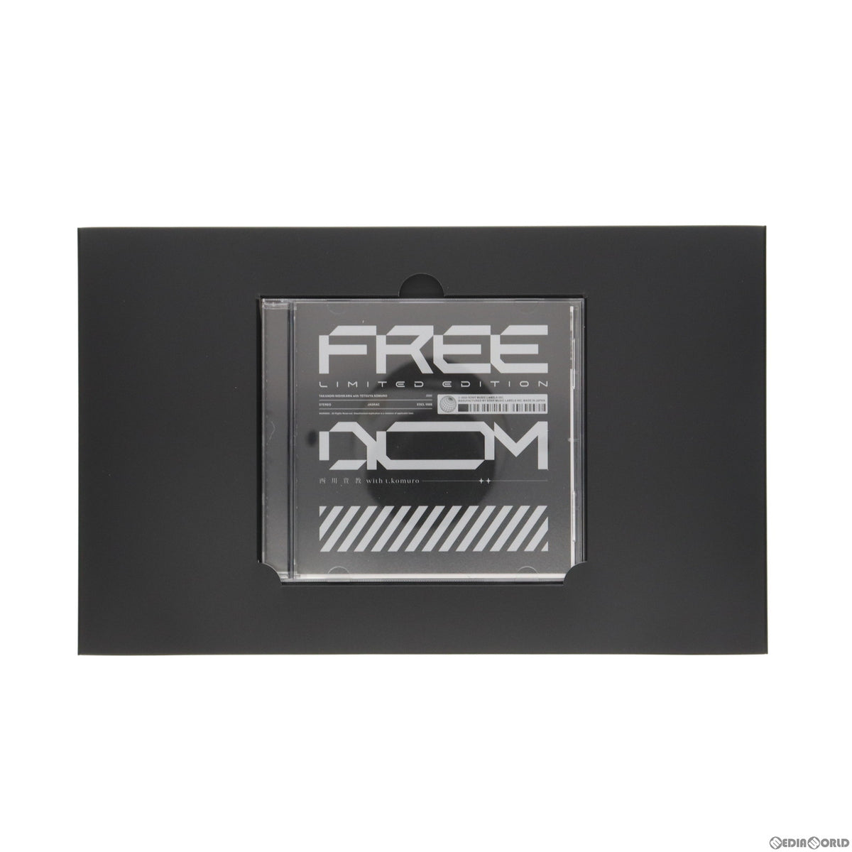 【中古即納】[PTM] 西川貴教 with t.komuro/FREEDOM[完全生産限定盤](HG 1/144 フリーダムガンダム ポラライズドクリア付属) 機動戦士ガンダムSEED FREEDOM(シード フリーダム) プラモデル CD(ESCL-5908) Sony Music Labels(20240124)