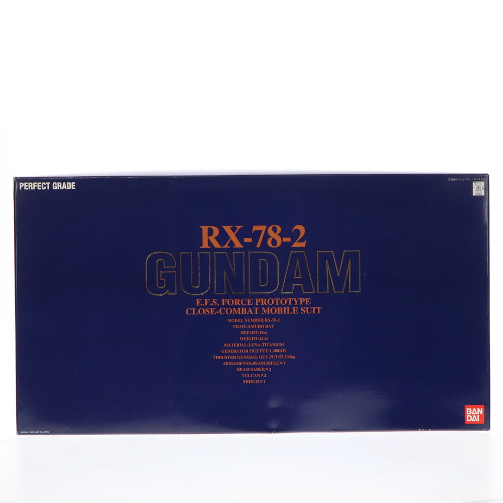 【中古即納】[PTM] PG 1/60 RX-78-2 ガンダム 機動戦士ガンダム プラモデル(0060625) バンダイ(19981009)