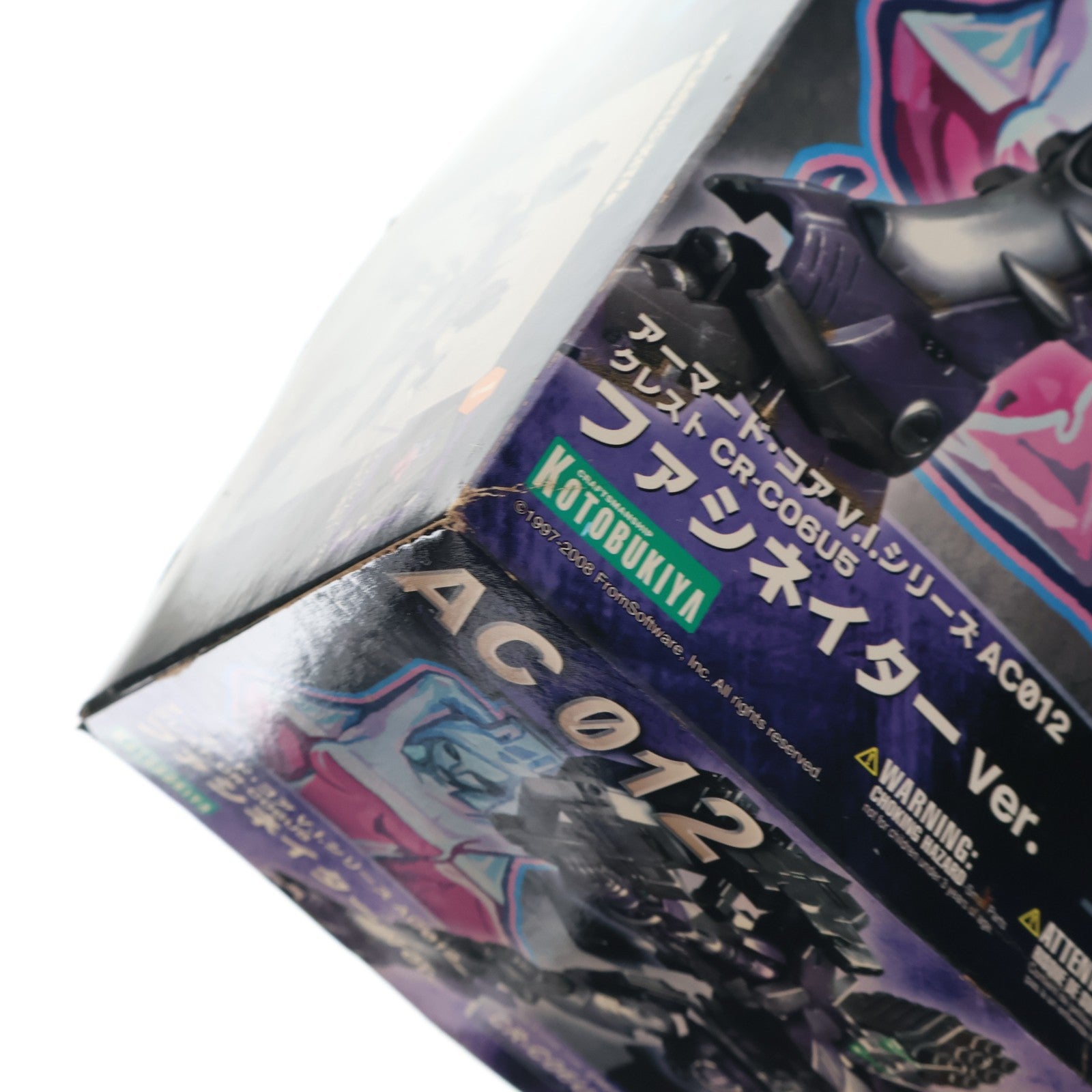 【中古即納】[PTM] V.I.シリーズ 1/72 クレスト CR-C06U5 ファシネイターVer. ARMORED CORE LAST RAVEN(アーマード・コア ラストレイヴン) プラモデル(VI21) コトブキヤ(20080531)