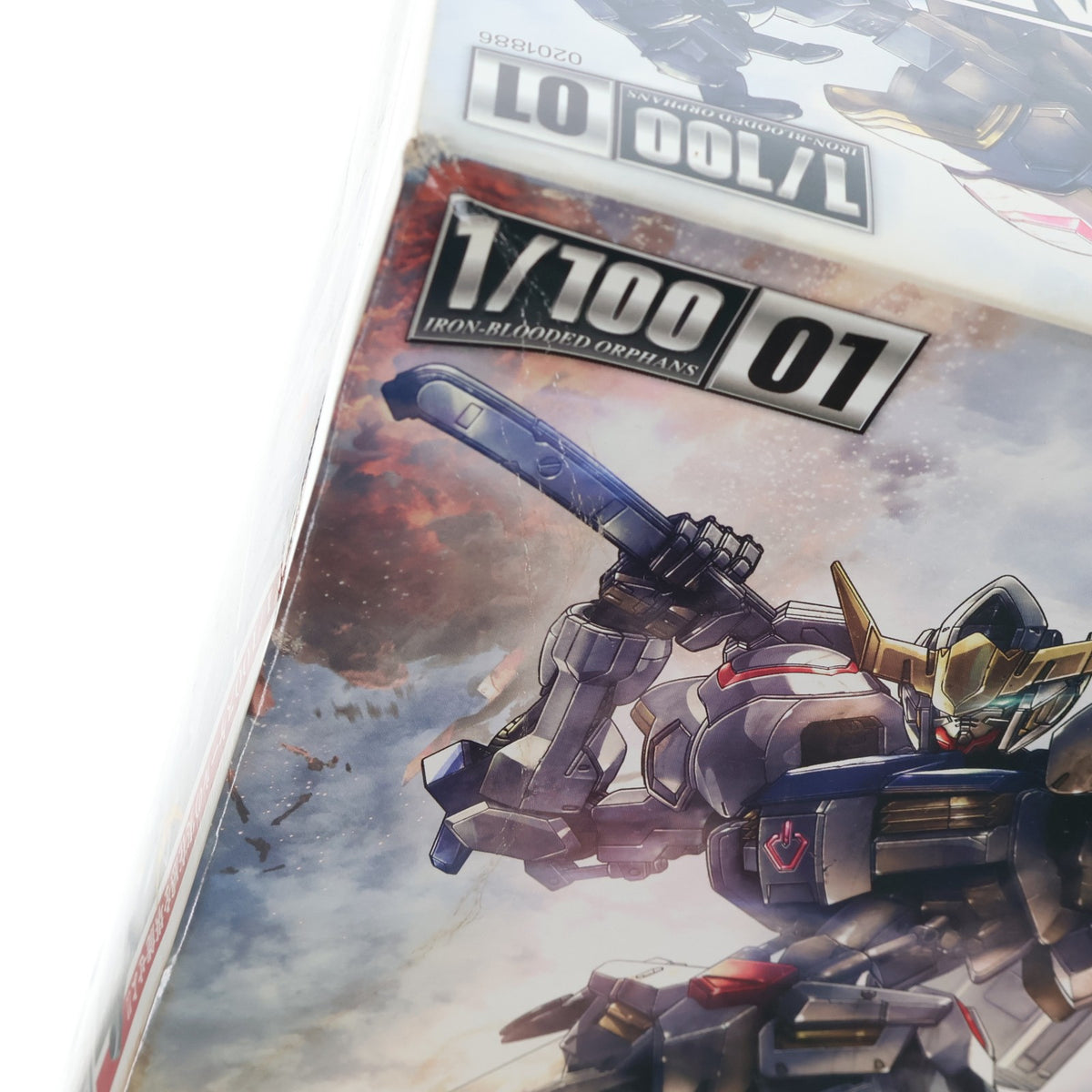 【中古即納】[PTM] 1/100 ASW-G-08 ガンダムバルバトス 機動戦士ガンダム 鉄血のオルフェンズ プラモデル(0201886) バンダイ(20170923)