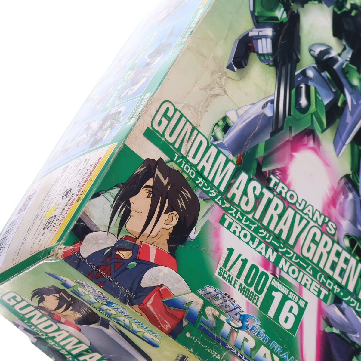 【中古即納】[PTM] 1/100 ガンダムアストレイ グリーンフレーム 機動戦士ガンダムSEED FRAME ASTRAYS(シード フレイム アストレイズ) シリーズ No.16 プラモデル バンダイ(20090320)