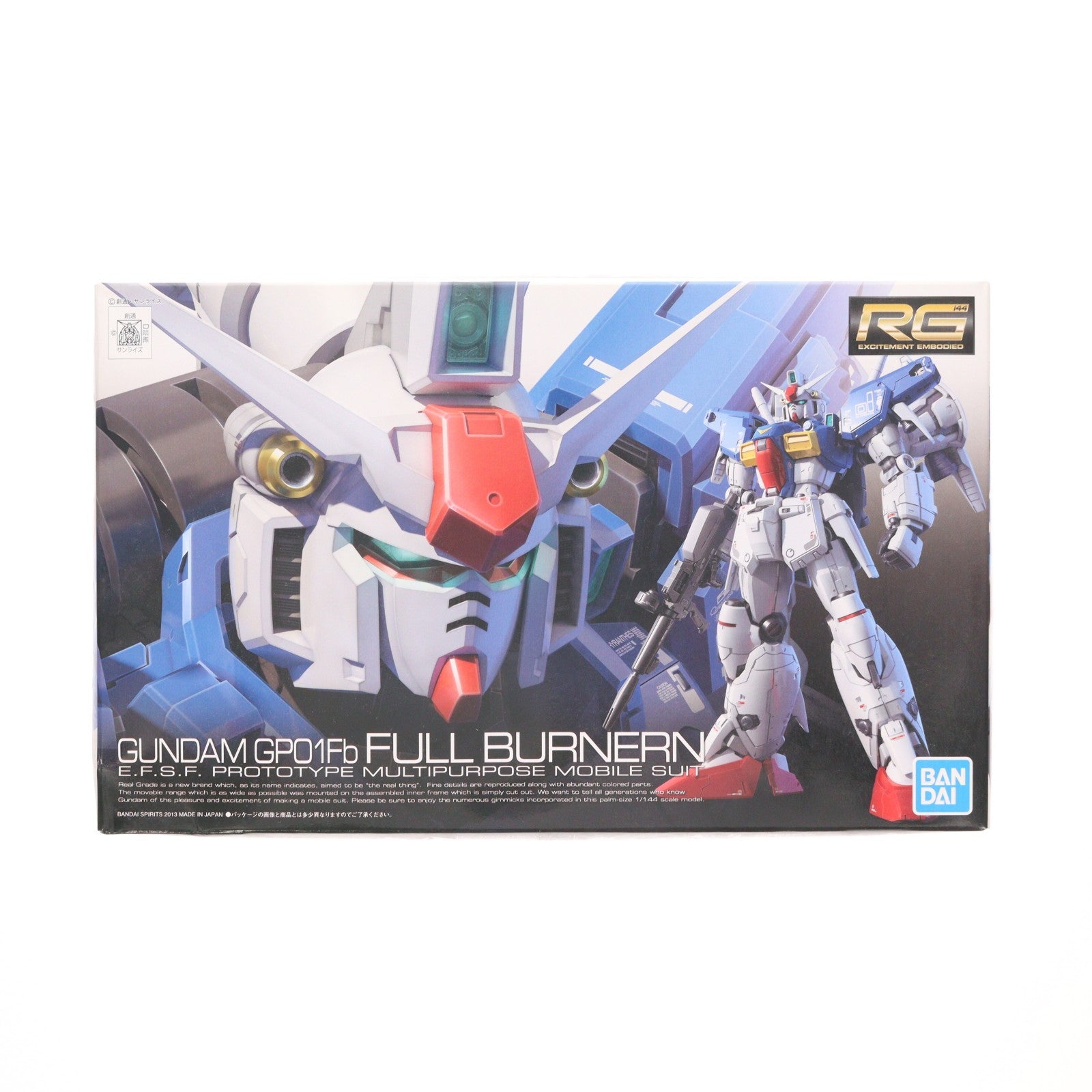【中古即納】[PTM] (再販) RG 1/144 RX-78 GP-01Fb ガンダム試作1号機 フルバーニアン 機動戦士ガンダム0083 STARDUST MEMORY(スターダストメモリー) プラモデル(5061825) バンダイスピリッツ(20250827)