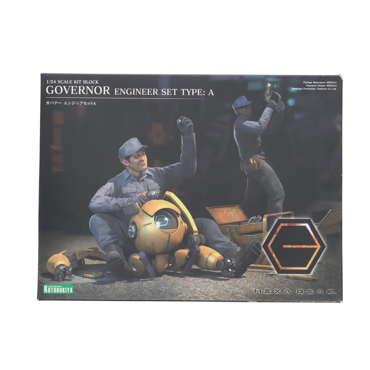 【中古即納】[PTM] ヘキサギア 1/24 ガバナー エンジニアセットA プラモデル(HG104) コトブキヤ(20221026)