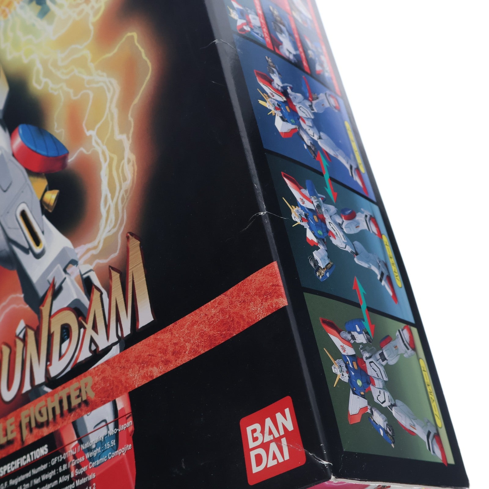 【中古即納】[PTM] HG-Ex 1/60 GF13-017NJ シャイニングガンダム 機動武闘伝Gガンダム プラモデル(0043629) バンダイ(19940601)