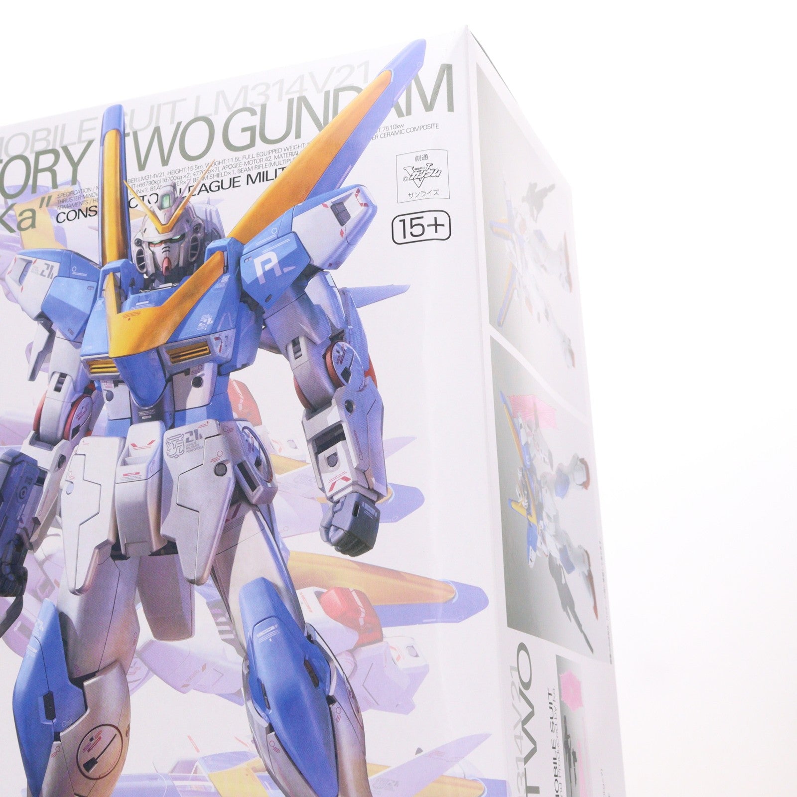 【中古即納】[PTM] MG 1/100 LM314V21 V2ガンダム Ver.Ka 機動戦士Vガンダム プラモデル(5063048) バンダイスピリッツ(20211021)