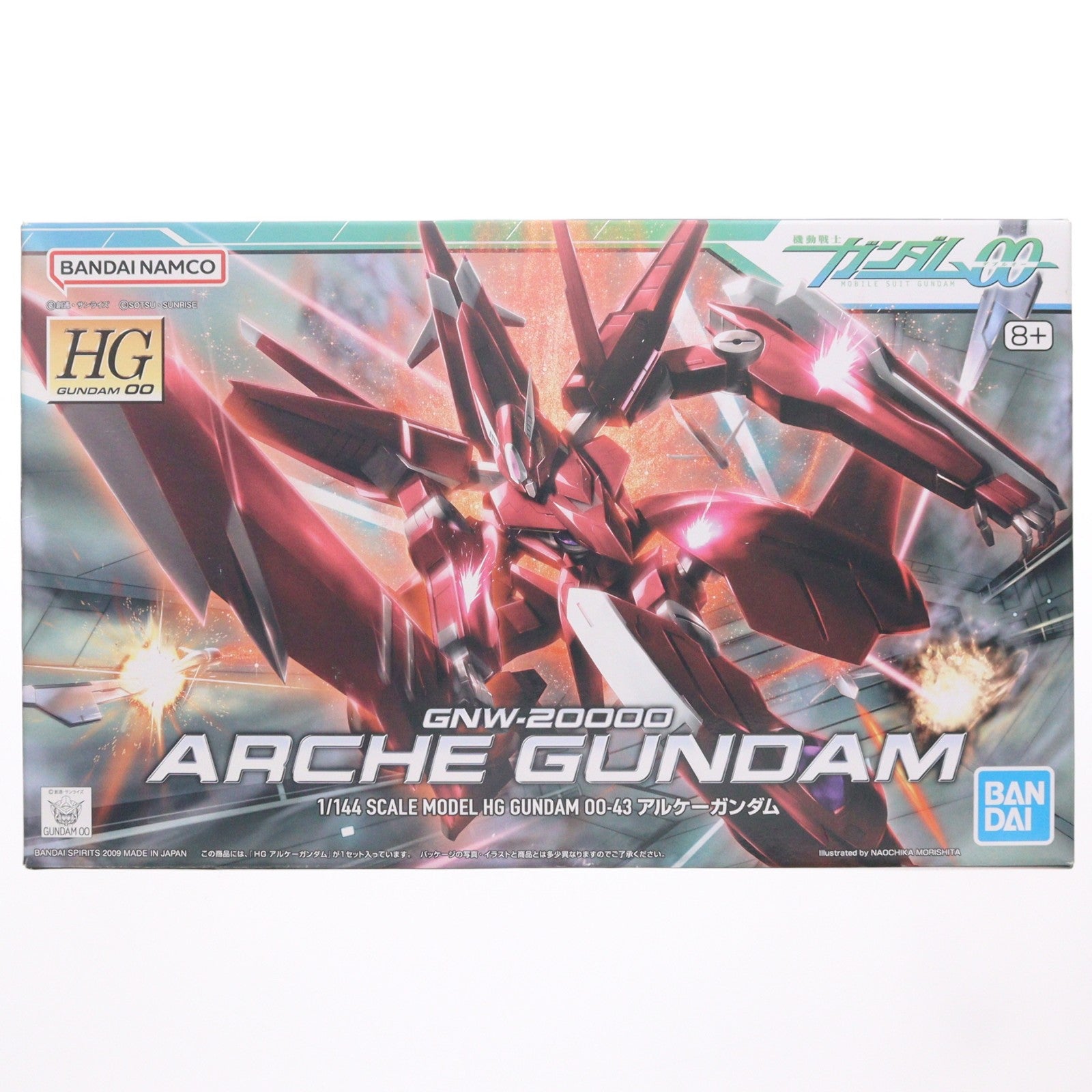 【中古即納】[PTM] (再販) HG 1/144 GNW-20000 アルケーガンダム 機動戦士ガンダム00(ダブルオー) プラモデル(5060649) バンダイスピリッツ(20260729)
