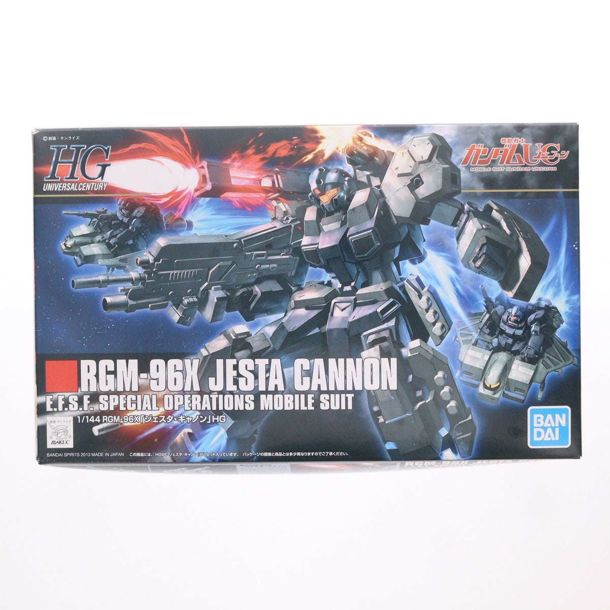 【中古即納】[PTM] (再販) HGUC 1/144 RGM-96X ジェスタ・キャノン 機動戦士ガンダムUC(ユニコーン) プラモデル バンダイスピリッツ(20241231)