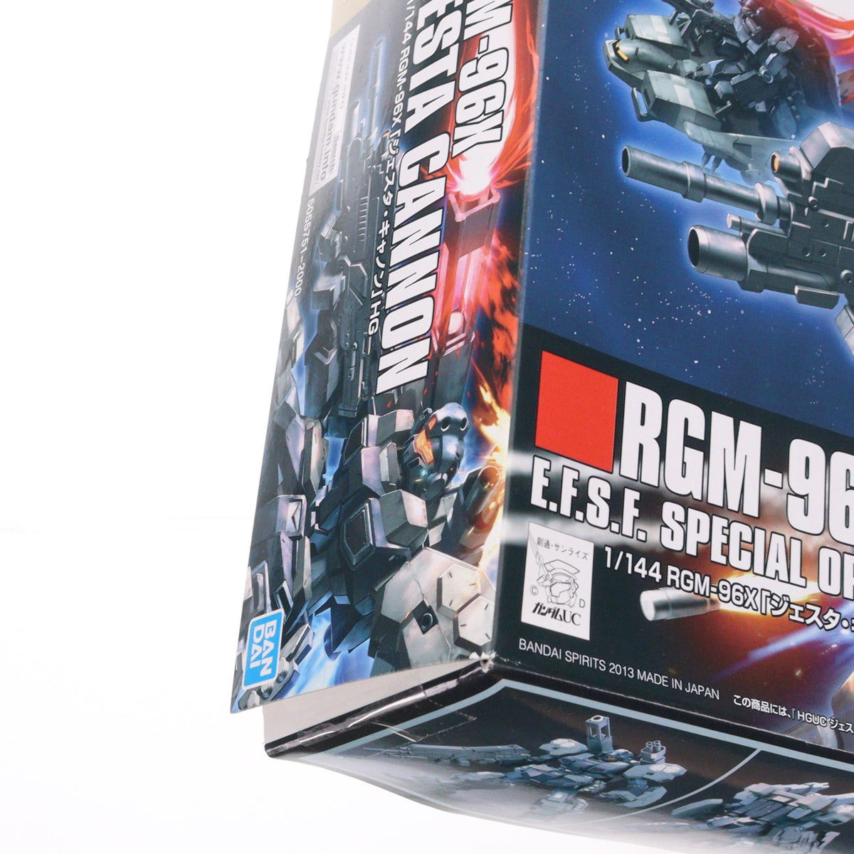 【中古即納】[PTM] (再販) HGUC 1/144 RGM-96X ジェスタ・キャノン 機動戦士ガンダムUC(ユニコーン) プラモデル バンダイスピリッツ(20241231)